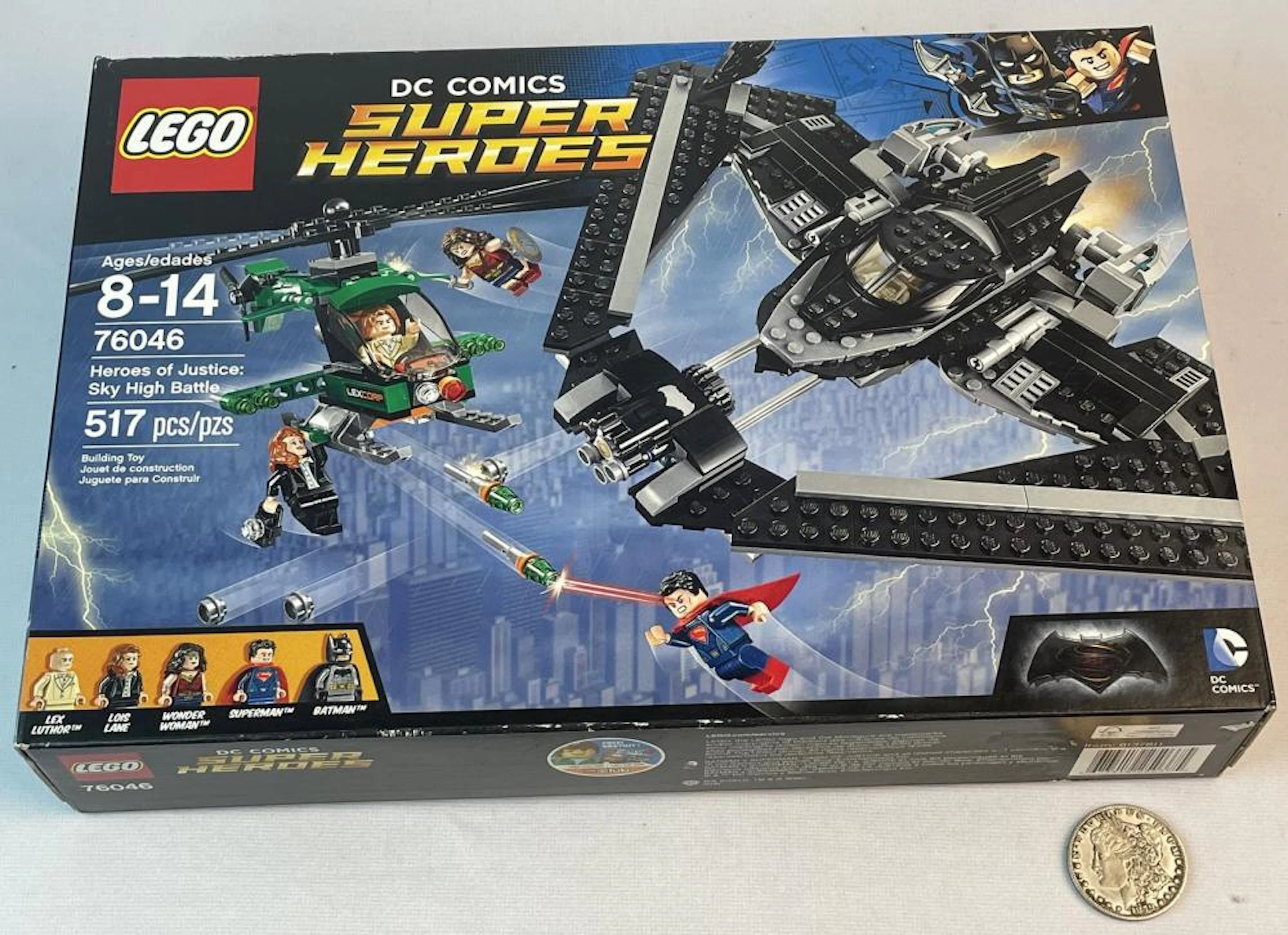 2016 LEGO DC Comics Super Heroes 76046 Heroes of Justice: Sky High Battle SEALED