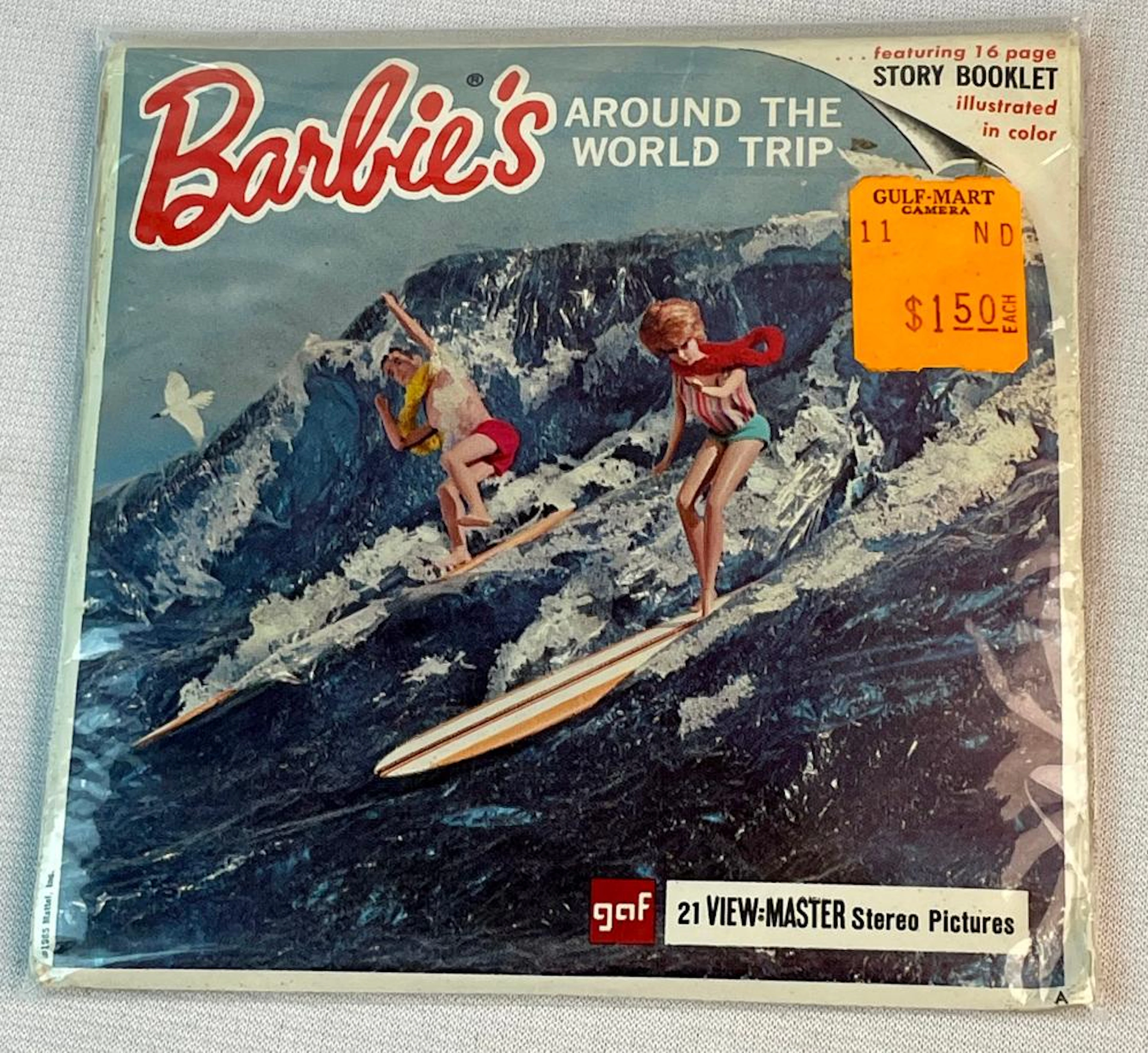 Vintage 1960's GAF Barbie's Around The World Trip 3...