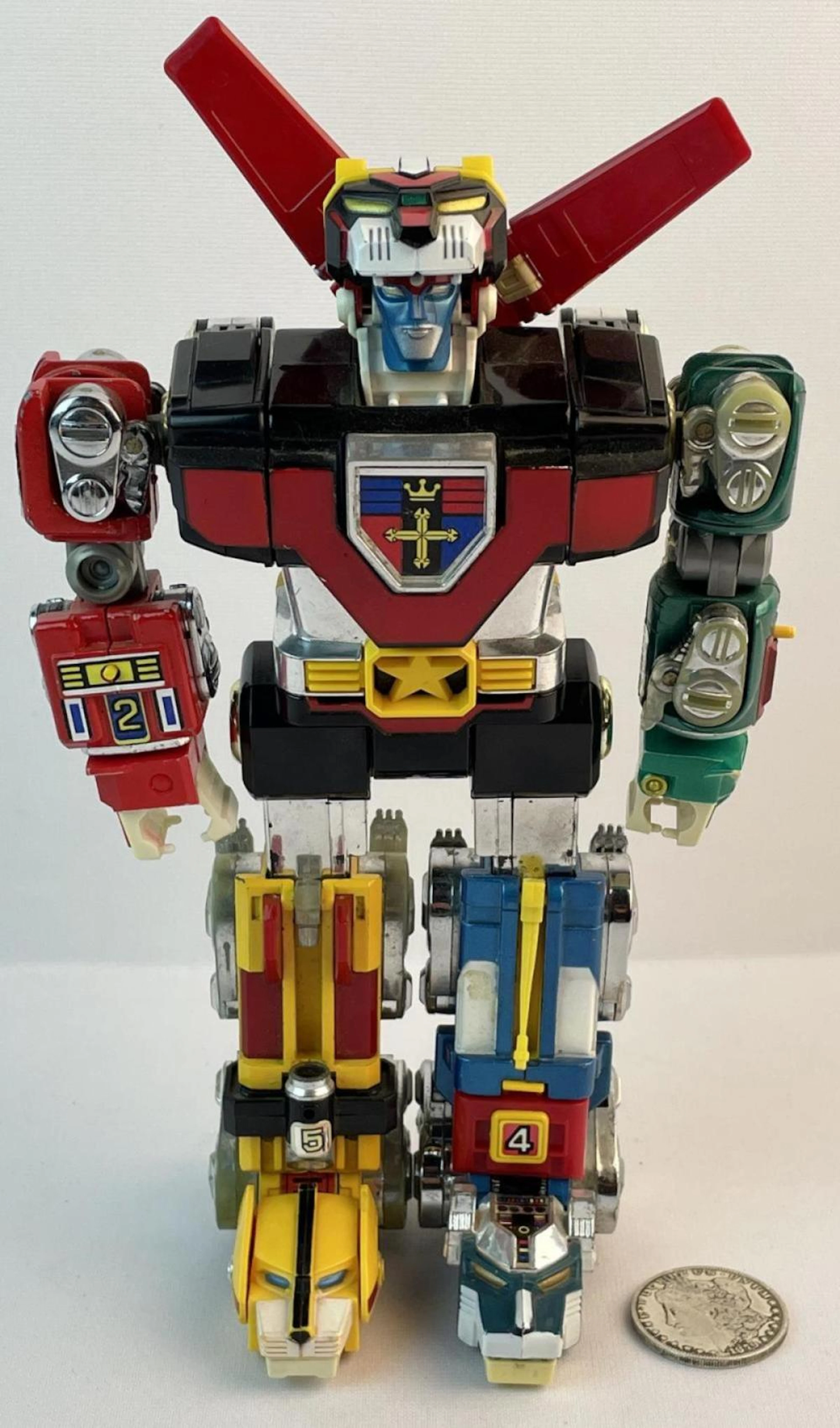 Vintage 1981 Y&K GB-36 VOLTRON GoLion Die-Cast Action Figure