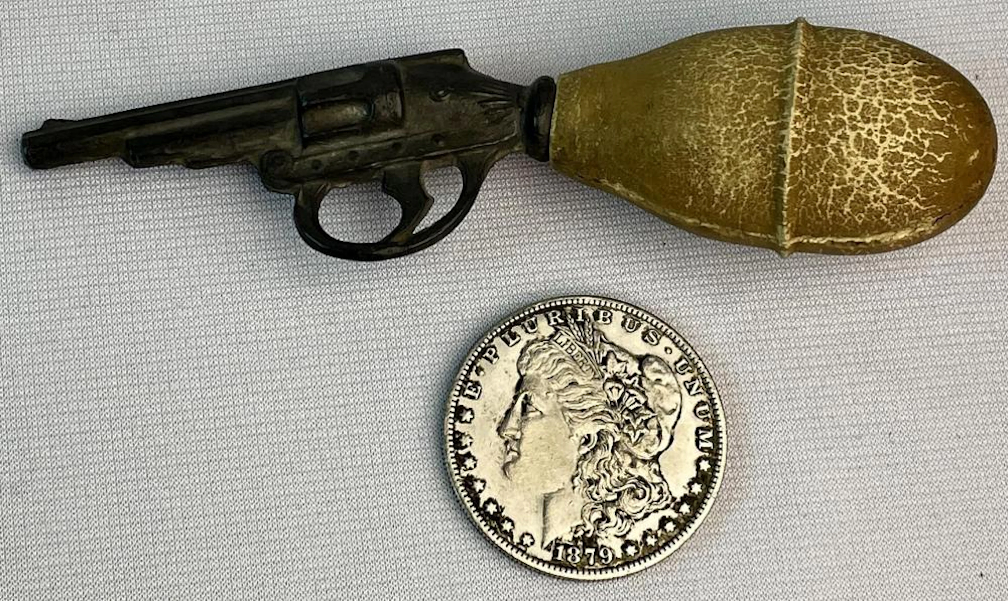 Antique c. 1900 Morris & Louis Zinc Toy Water Pistol