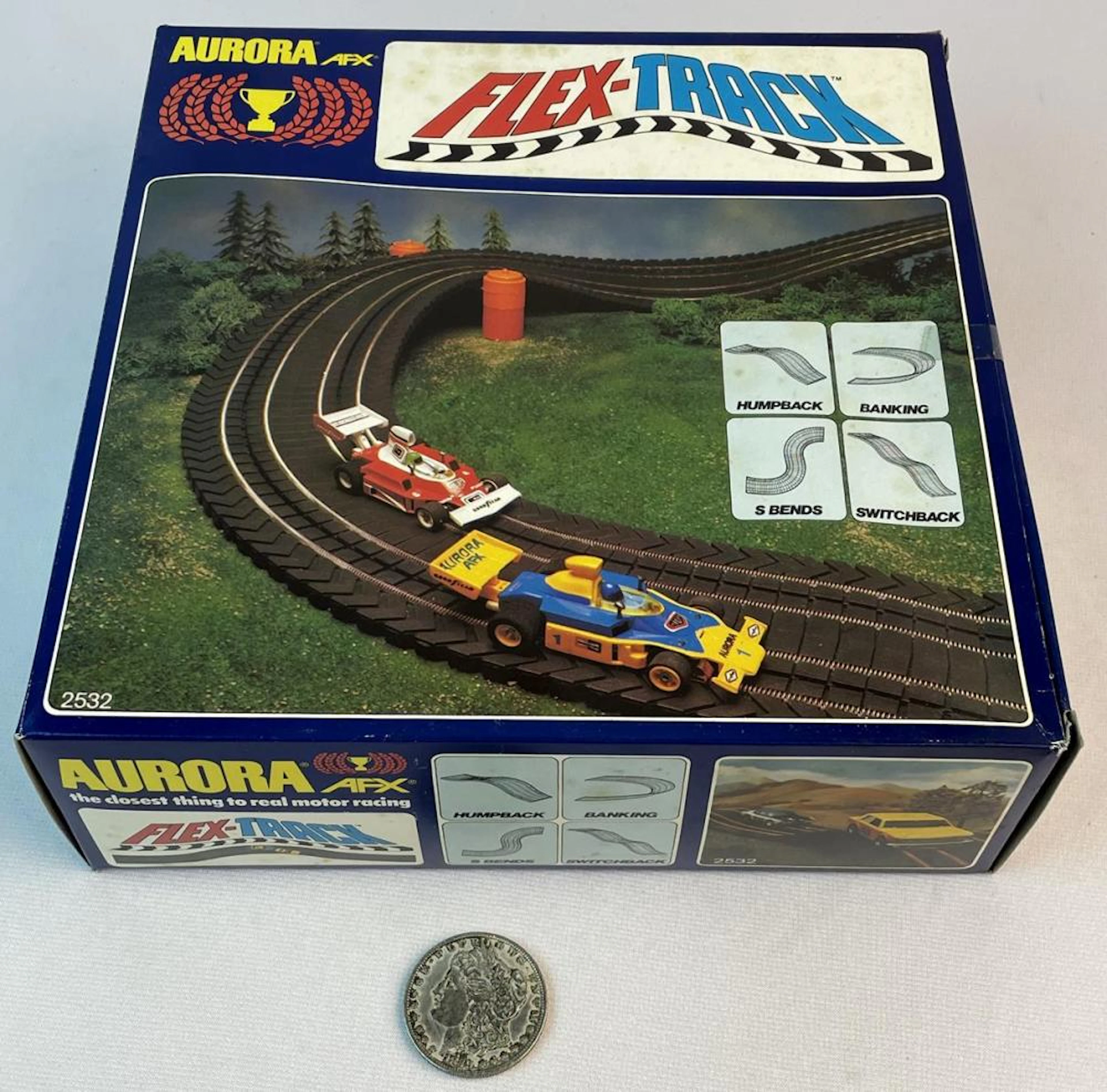Vintage 1979 Aurora AFX Flex Track HO Scale UNOPENED
