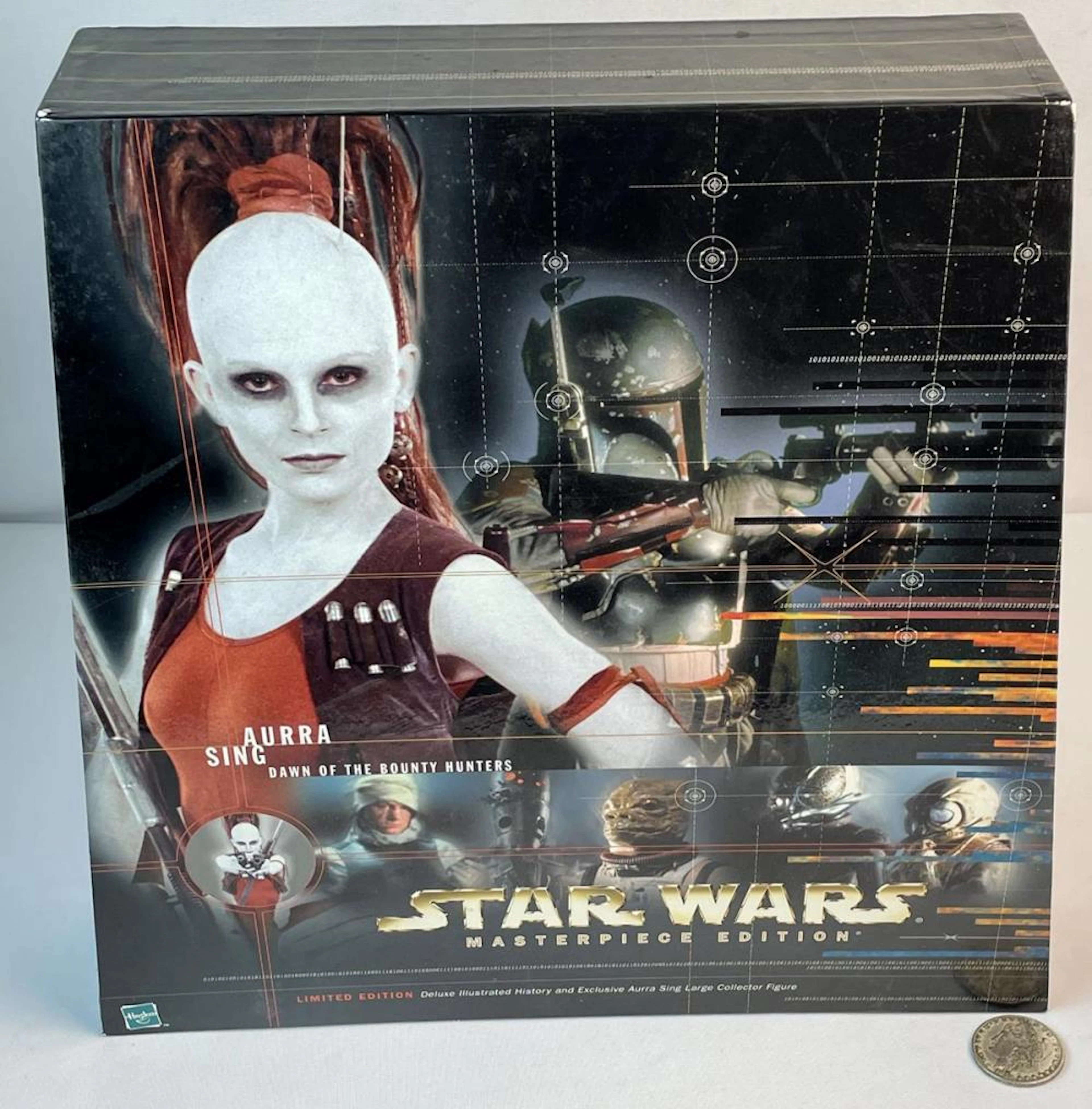 2000 Hasbro Star Wars Aurra Sing "Dawn of The Bounty...