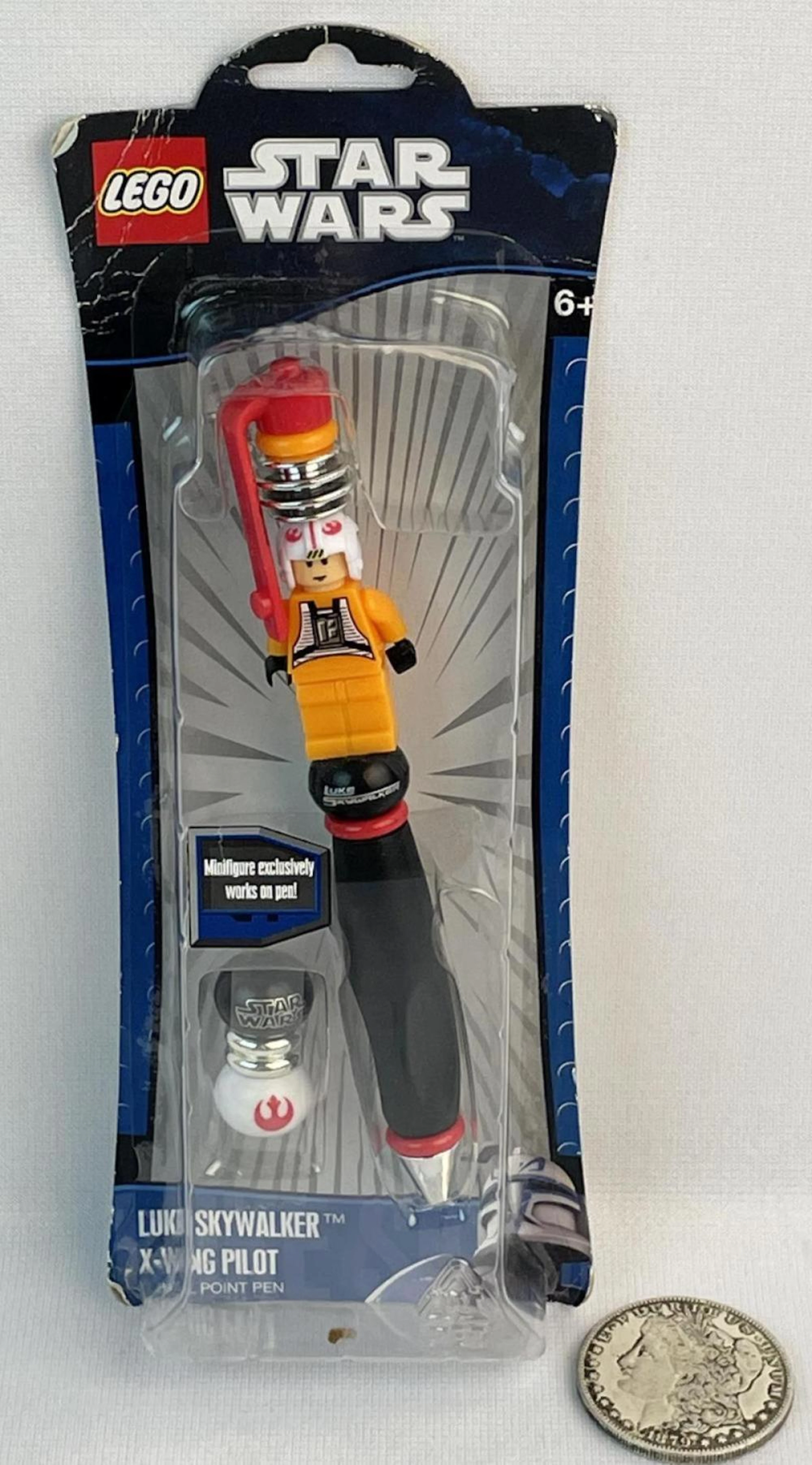 2010 LEGO Star Wars Luke Skywalker X-Wing Pilot Ball Point Pen SEALED