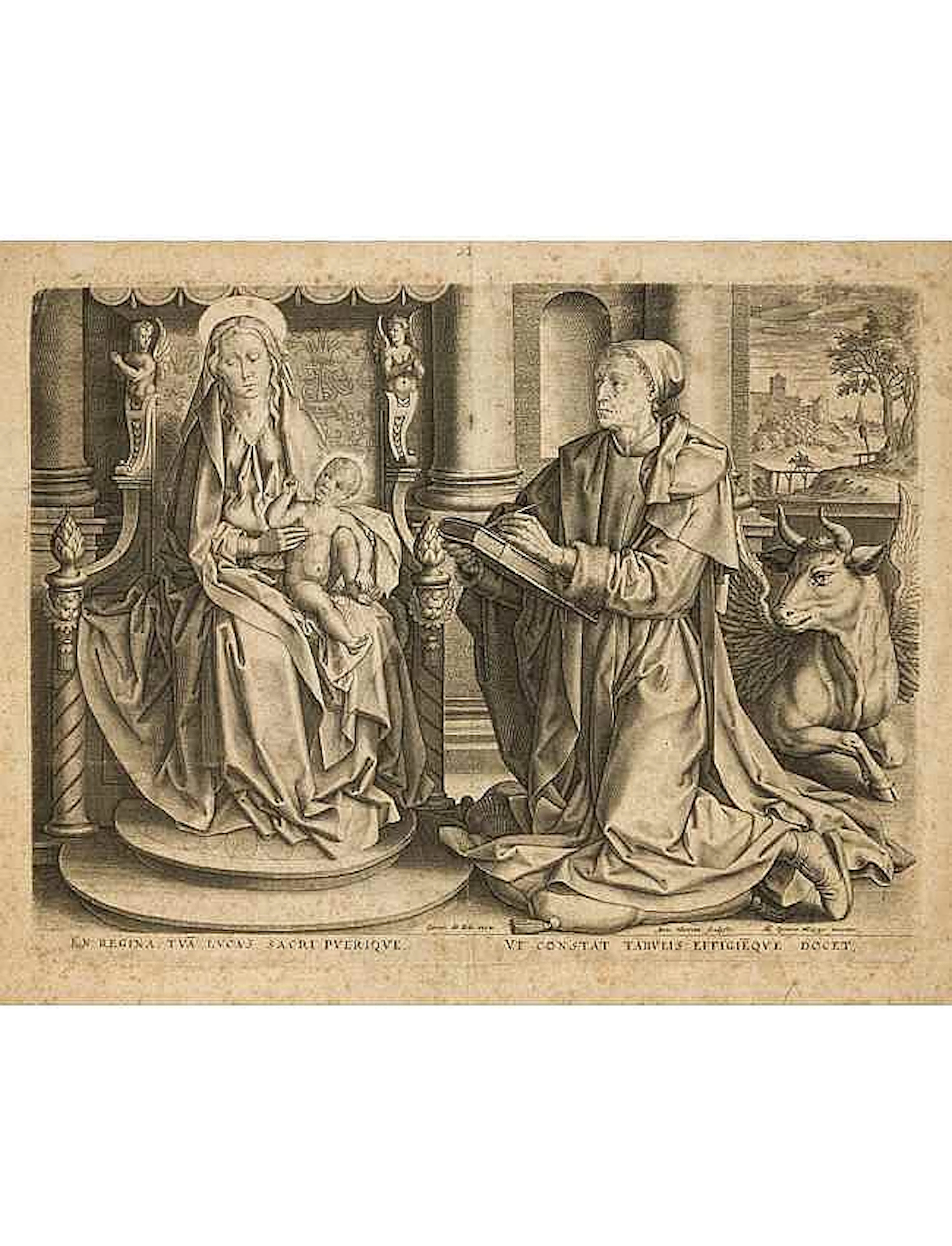 Antoine WIERIX (1555/59-1604) d'après Quentin METSYS (1