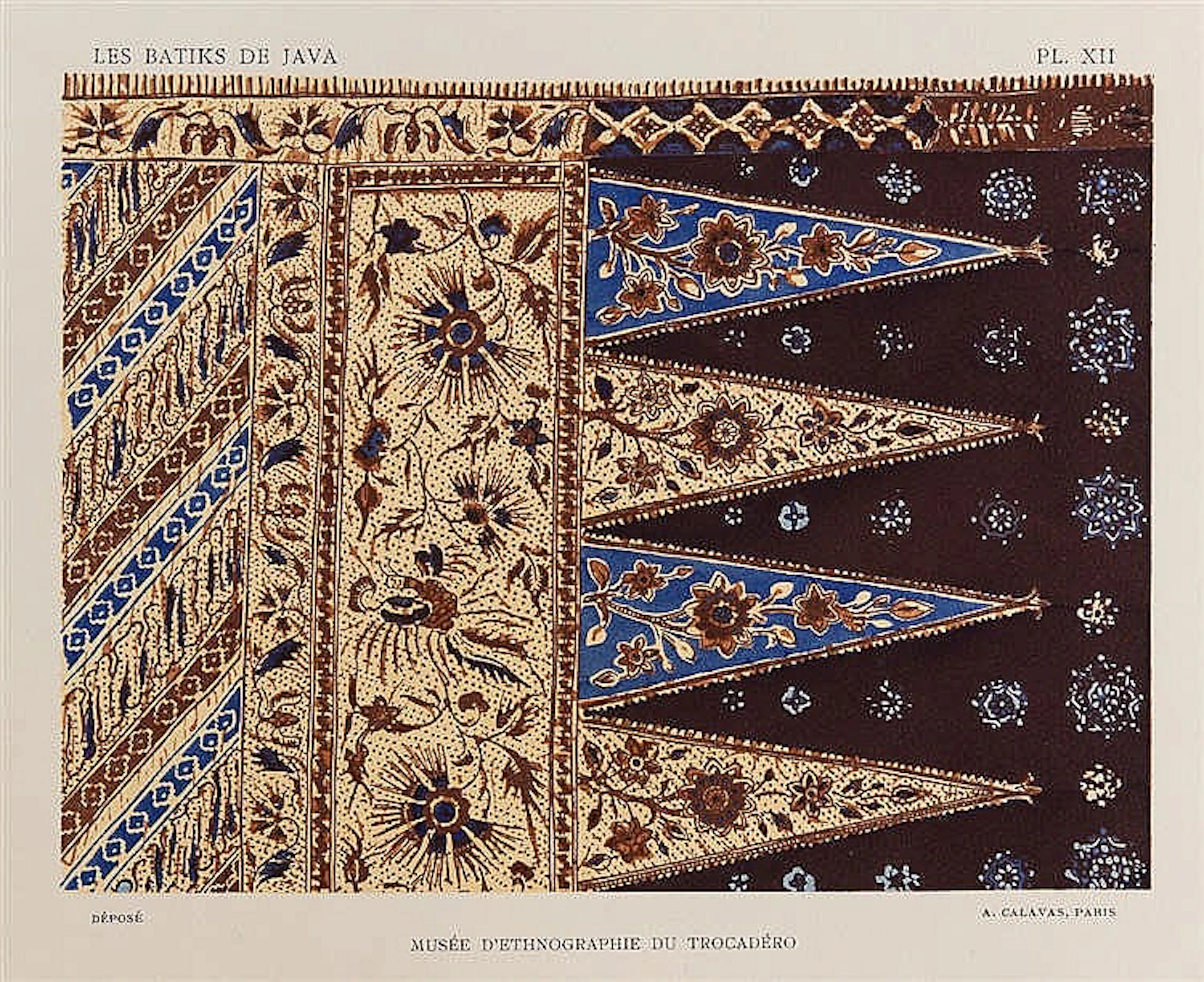 Daniel RÉAL - Les Batiks de Java. Quarante-six planches