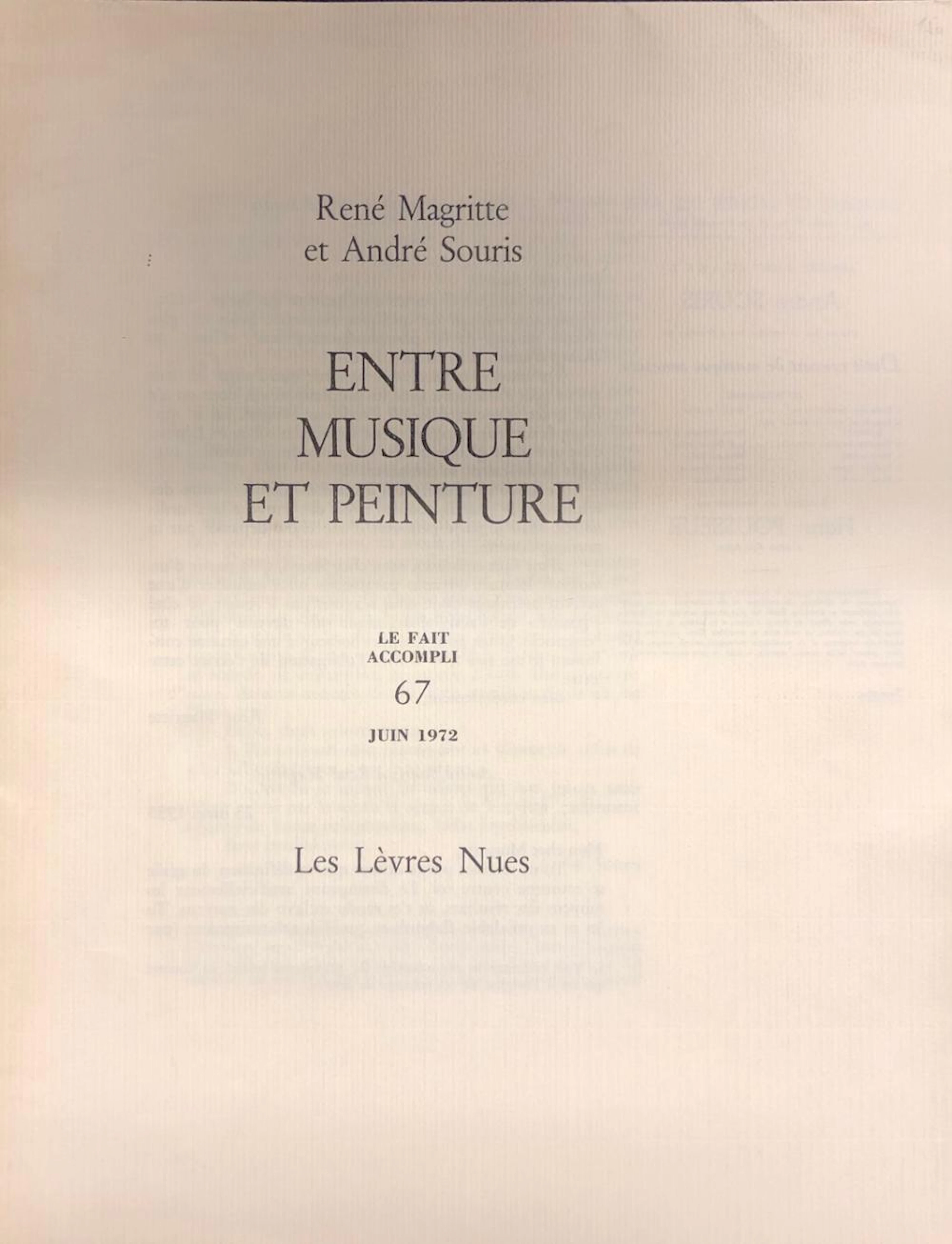 «LE FAIT ACCOMPLI». Ensemble les livraisons 19-20, 23,