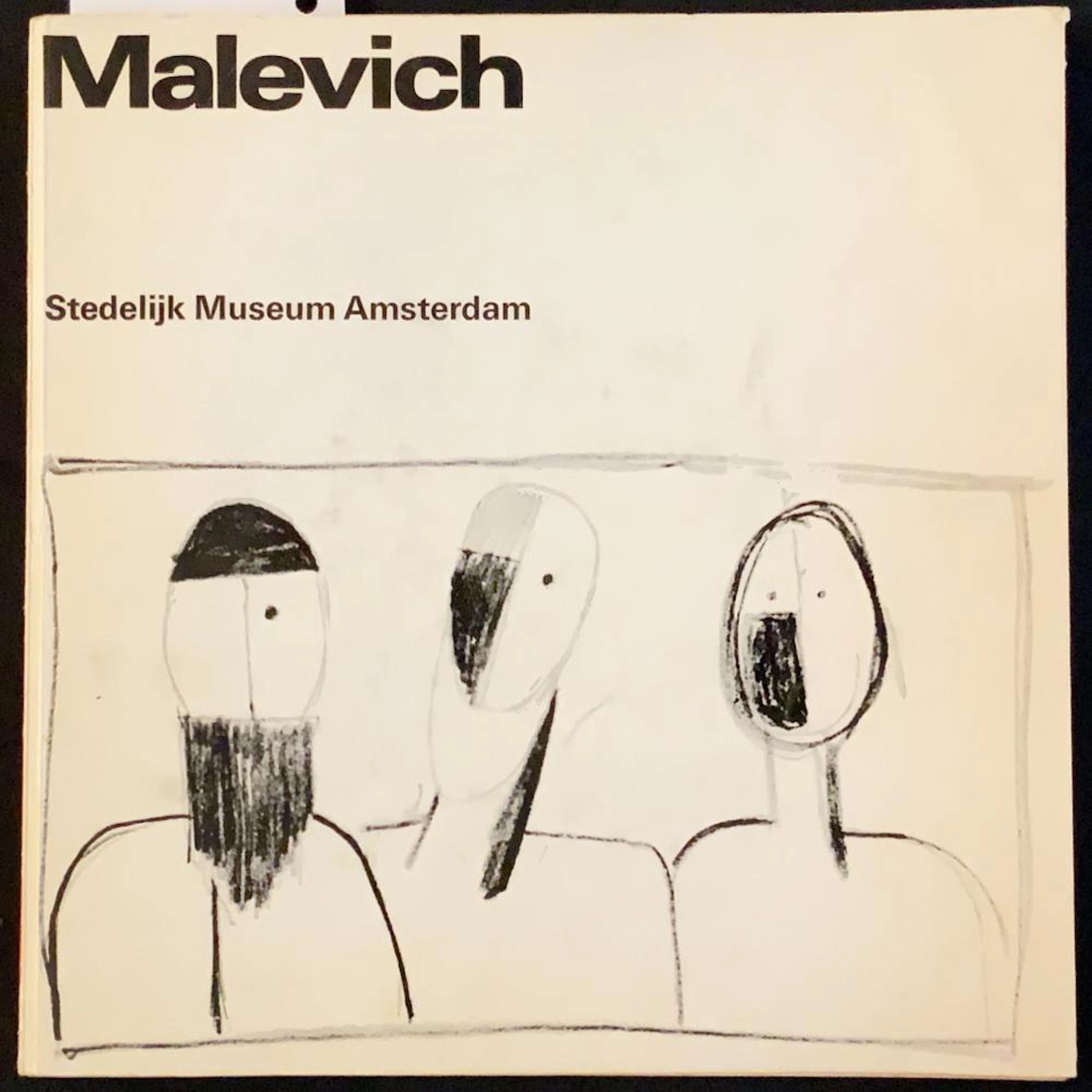 MALEVICH. Lot de 4 catalogues d'exposition en langues d