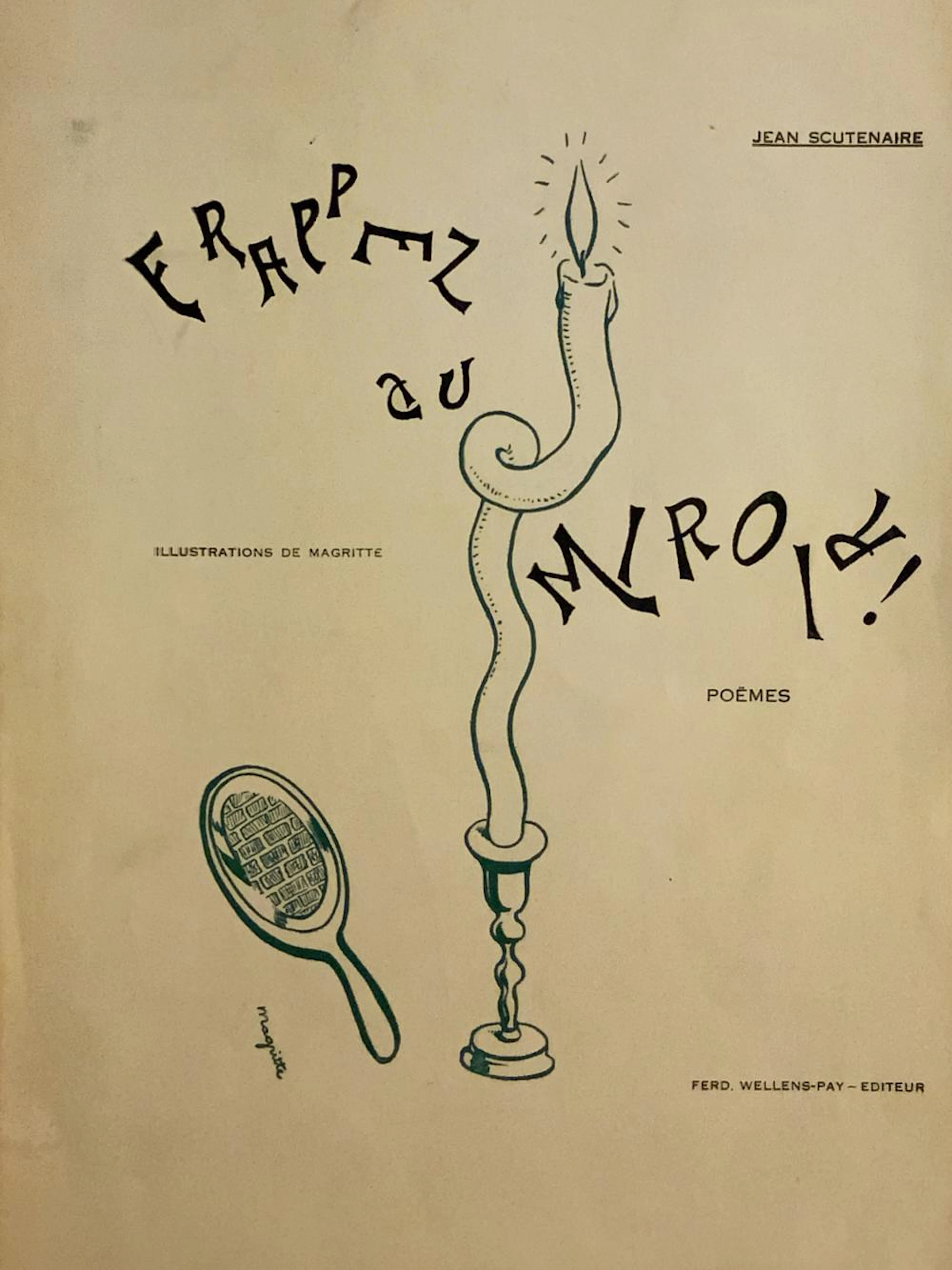Jean [ie Louis] SCUTENAIRE - Frappez au miroir ! Illust