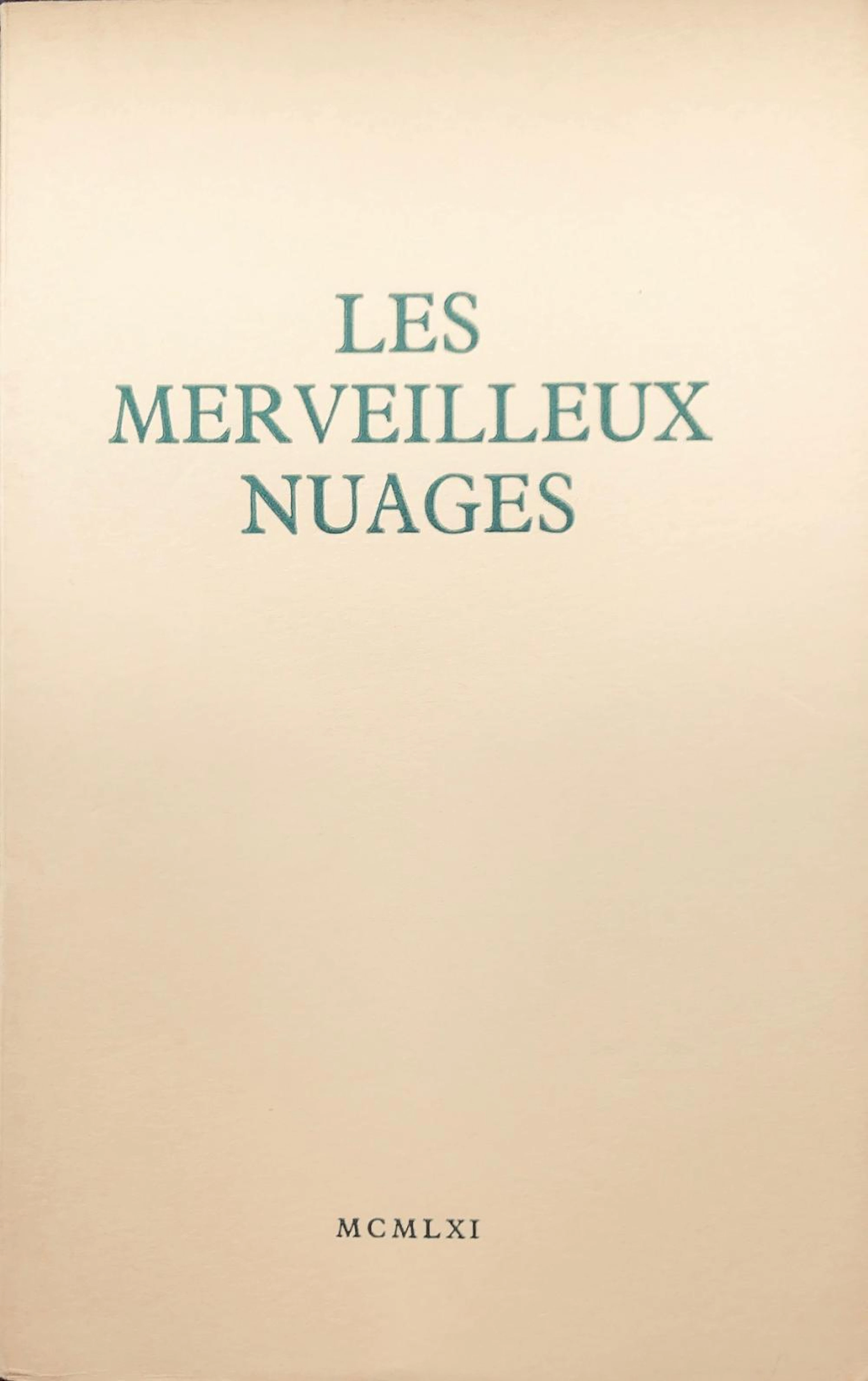 Françoise SAGAN - Les merveilleux nuages.