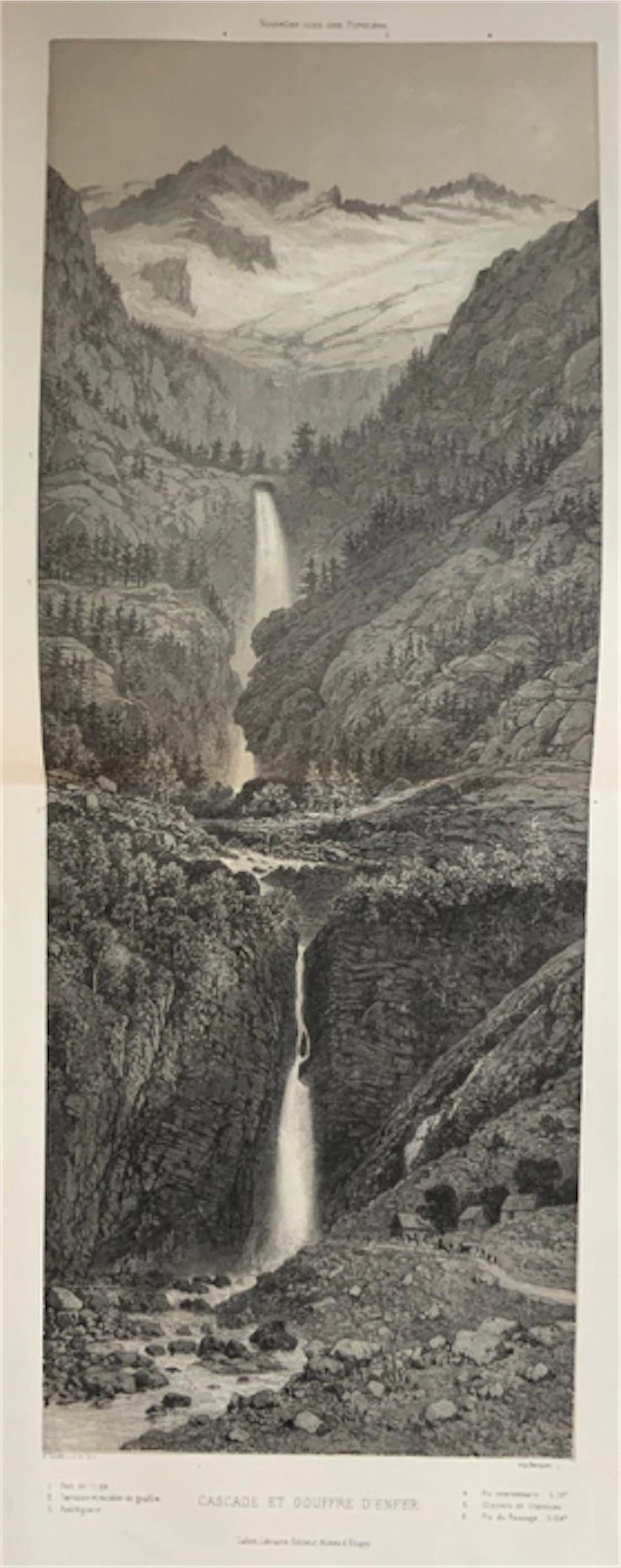[FRANCE] Eugène CICÉRI - Les Pyrénées d'après nature. P