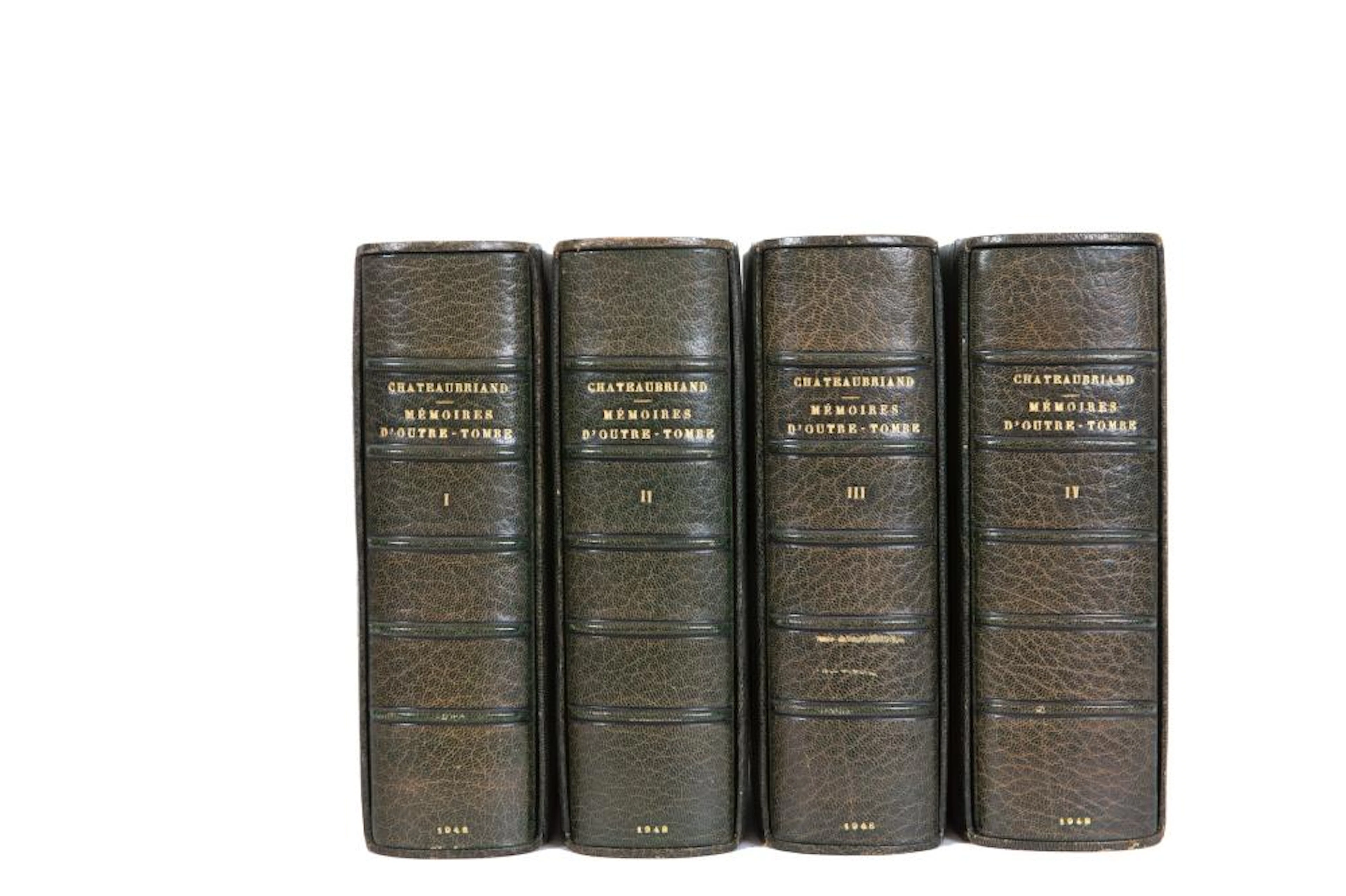 François-René, vicomte de CHATEAUBRIAND - Mémoires d'ou