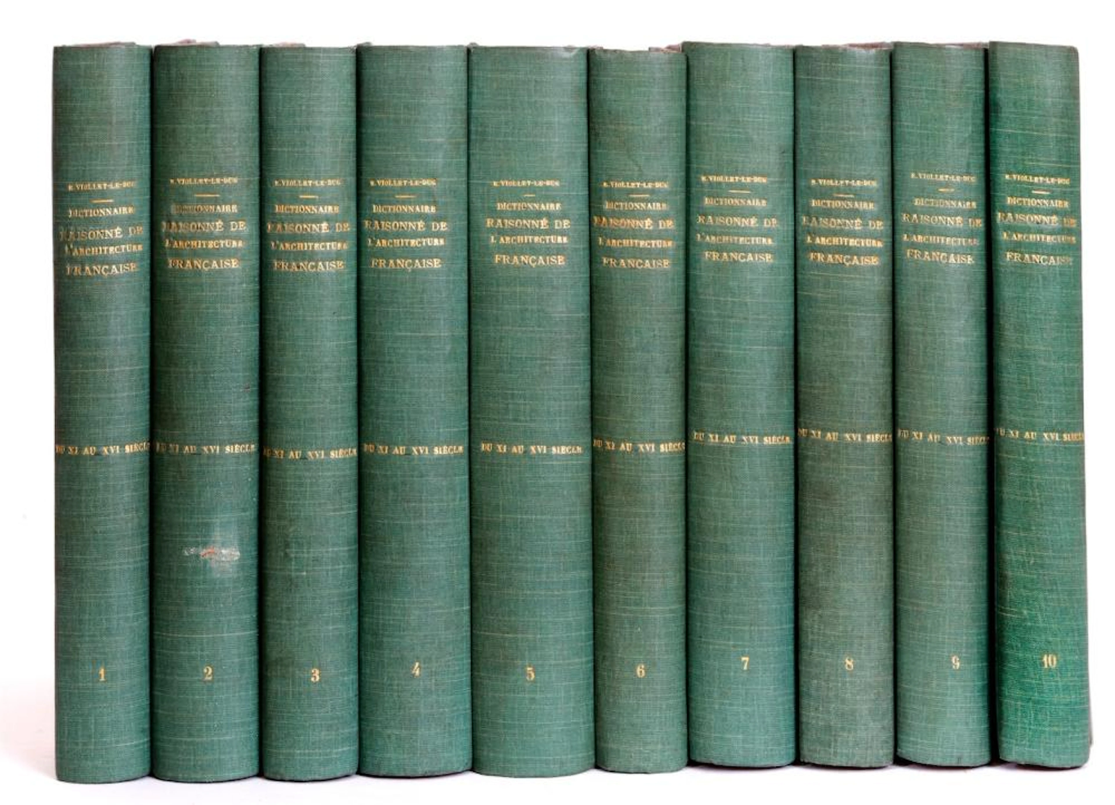 Eugène Emmanuel VIOLLET-LE-DUC - Dictionnaire raisonné