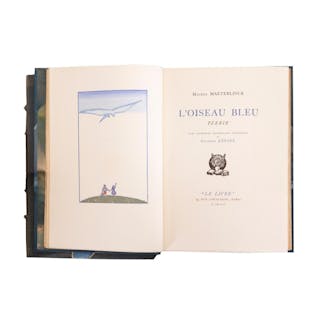 Maurice MAETERLINCK / GEORGES LEPAPE - L'Oiseau bleu. F