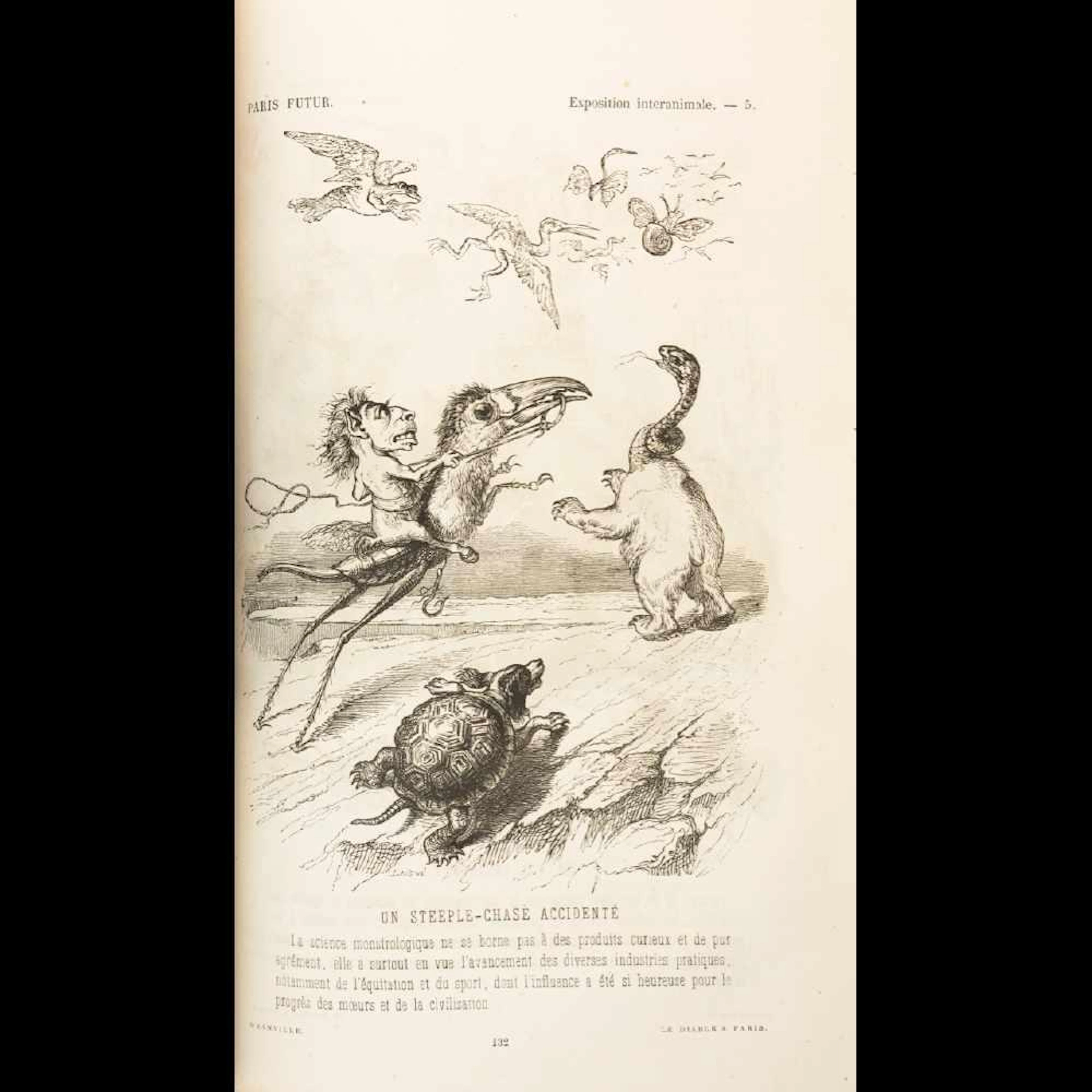 GAVARNI - GRANDVILLE - LE DIABLE À PARIS. PARIS ET LES