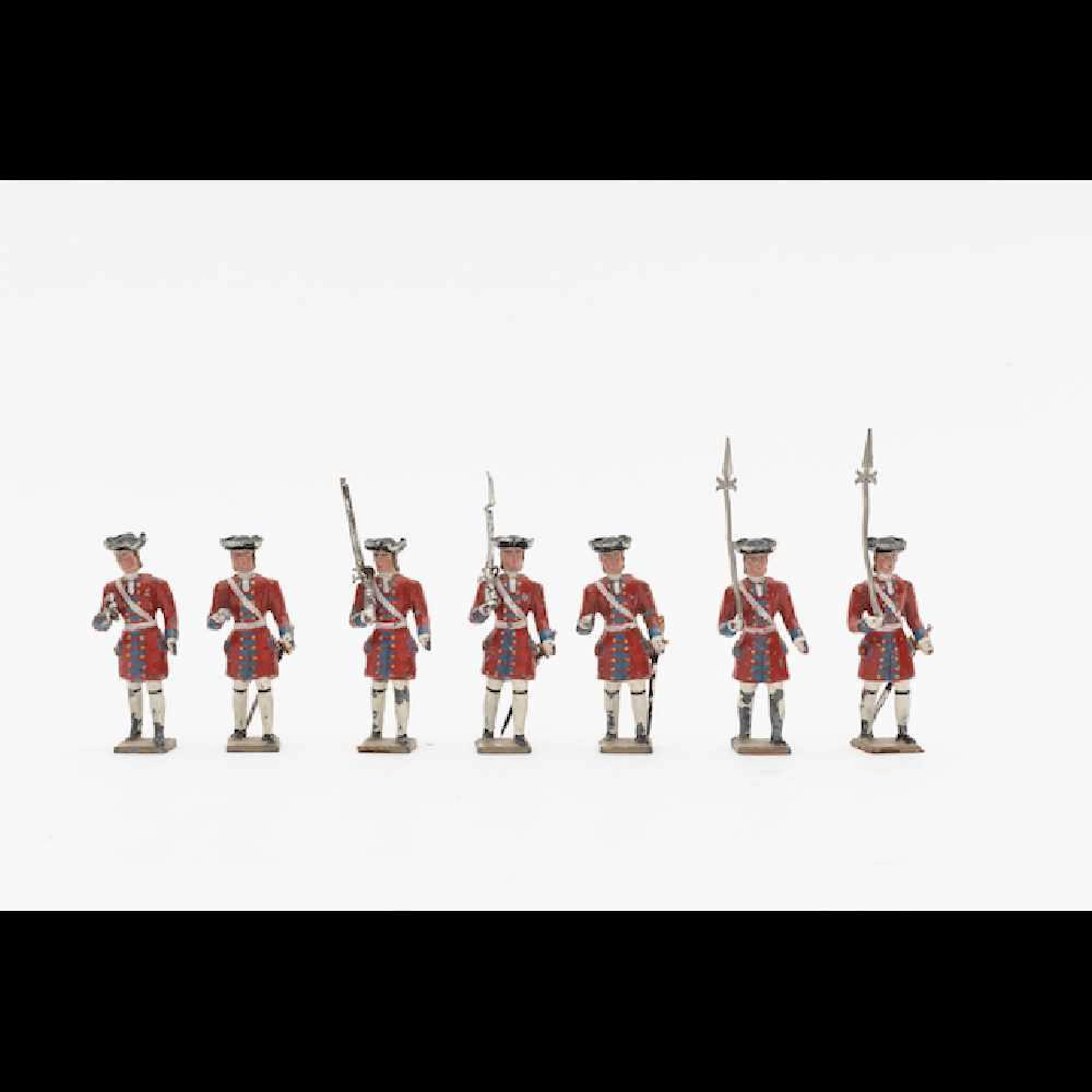 [SOLDATS DE PLOMB] Ensemble de 26 soldats de plomb anci
