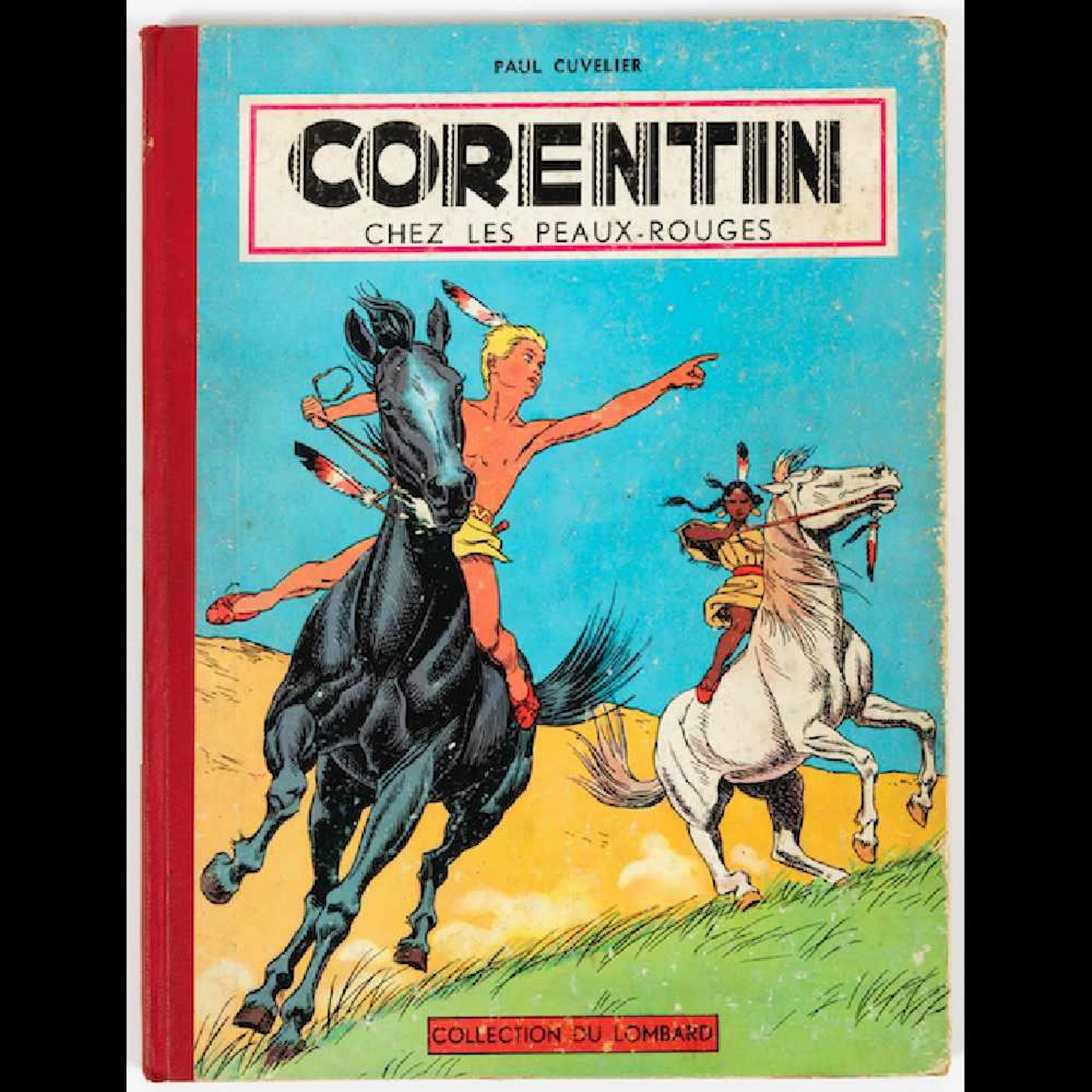Paul CUVELIER - Corentin -3- Corentin chez les peaux-ro