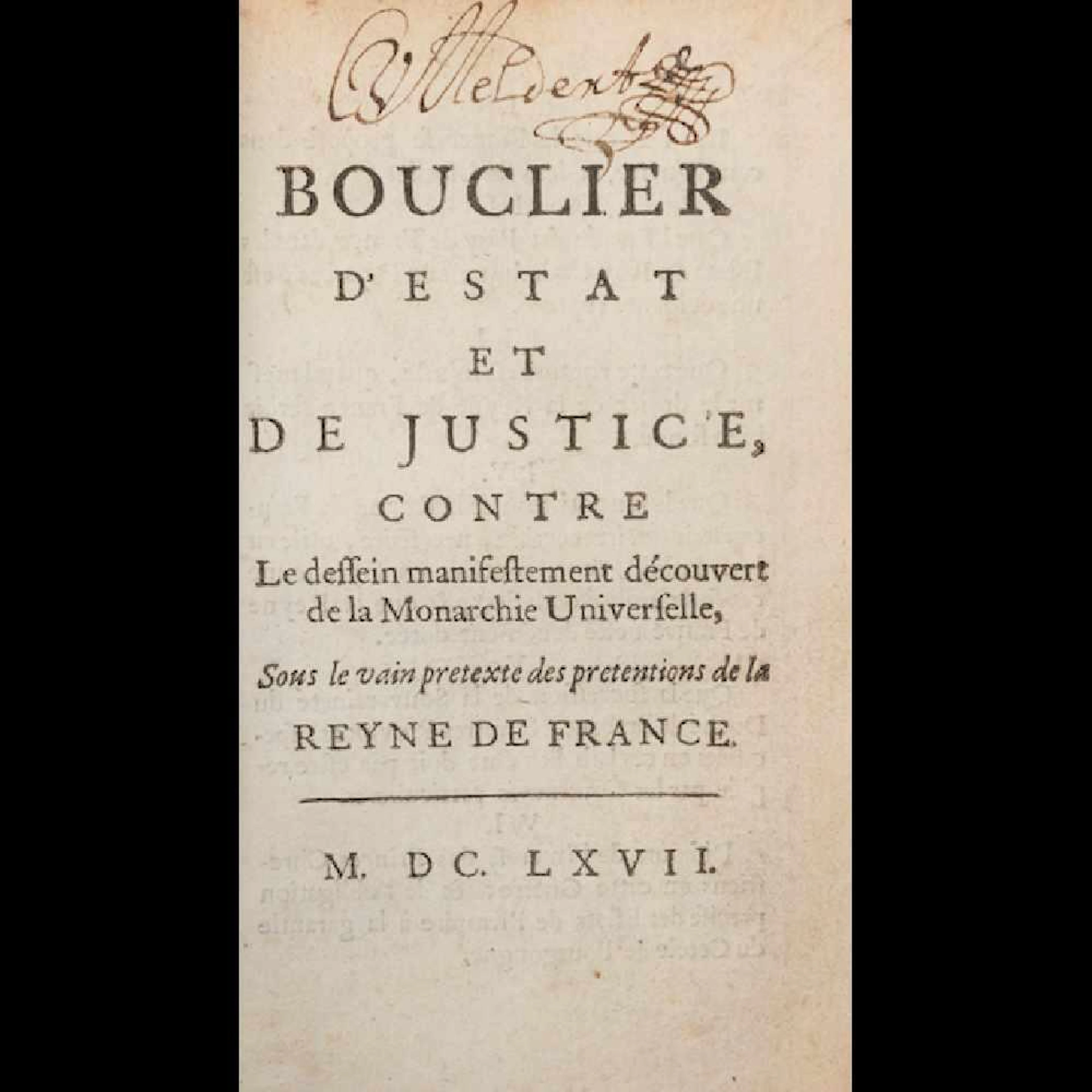 François Paul, baron de LISOLA / ADRIEN BAILLET / JEAN-