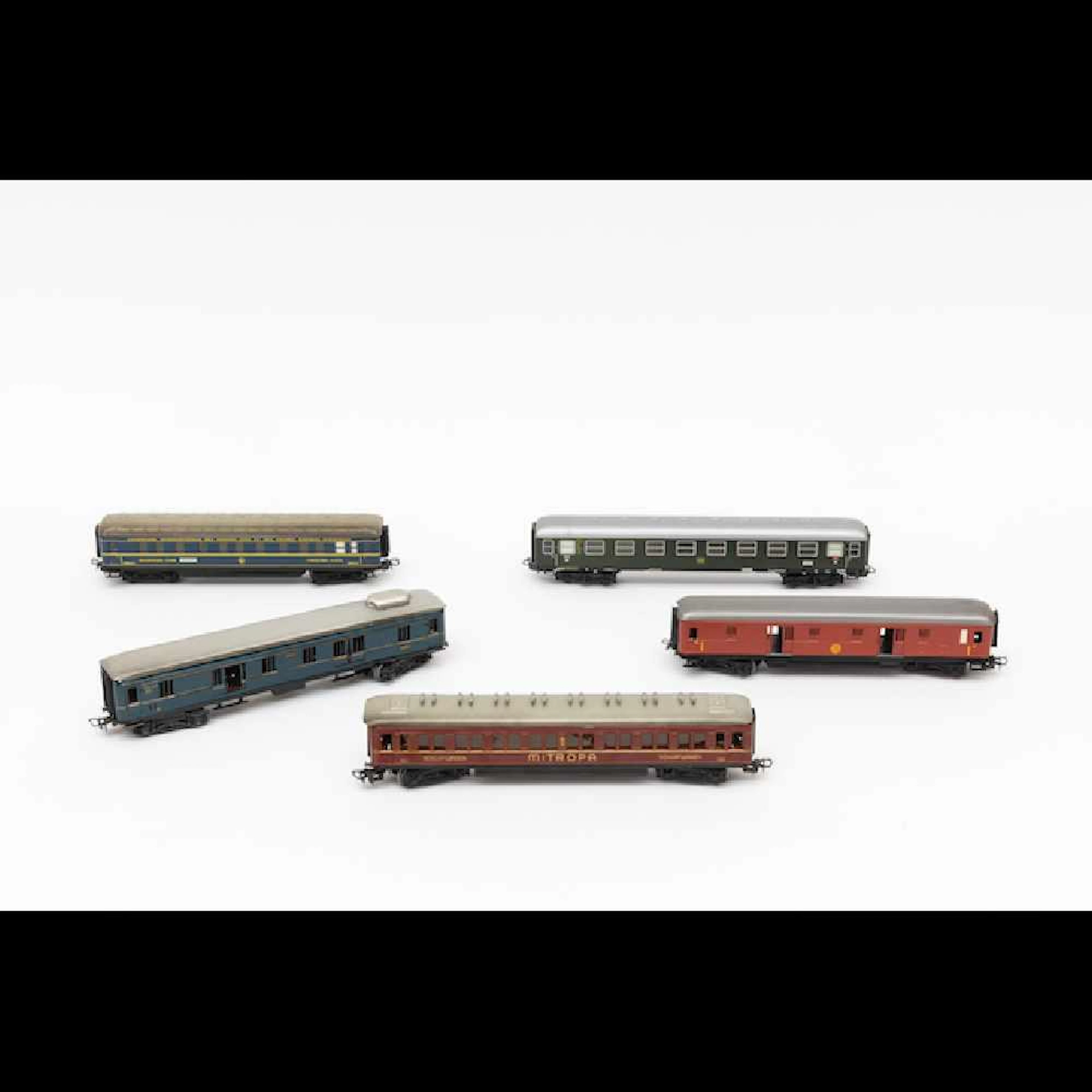 MÄRKLIN HO - 5 wagons HO Märklin.