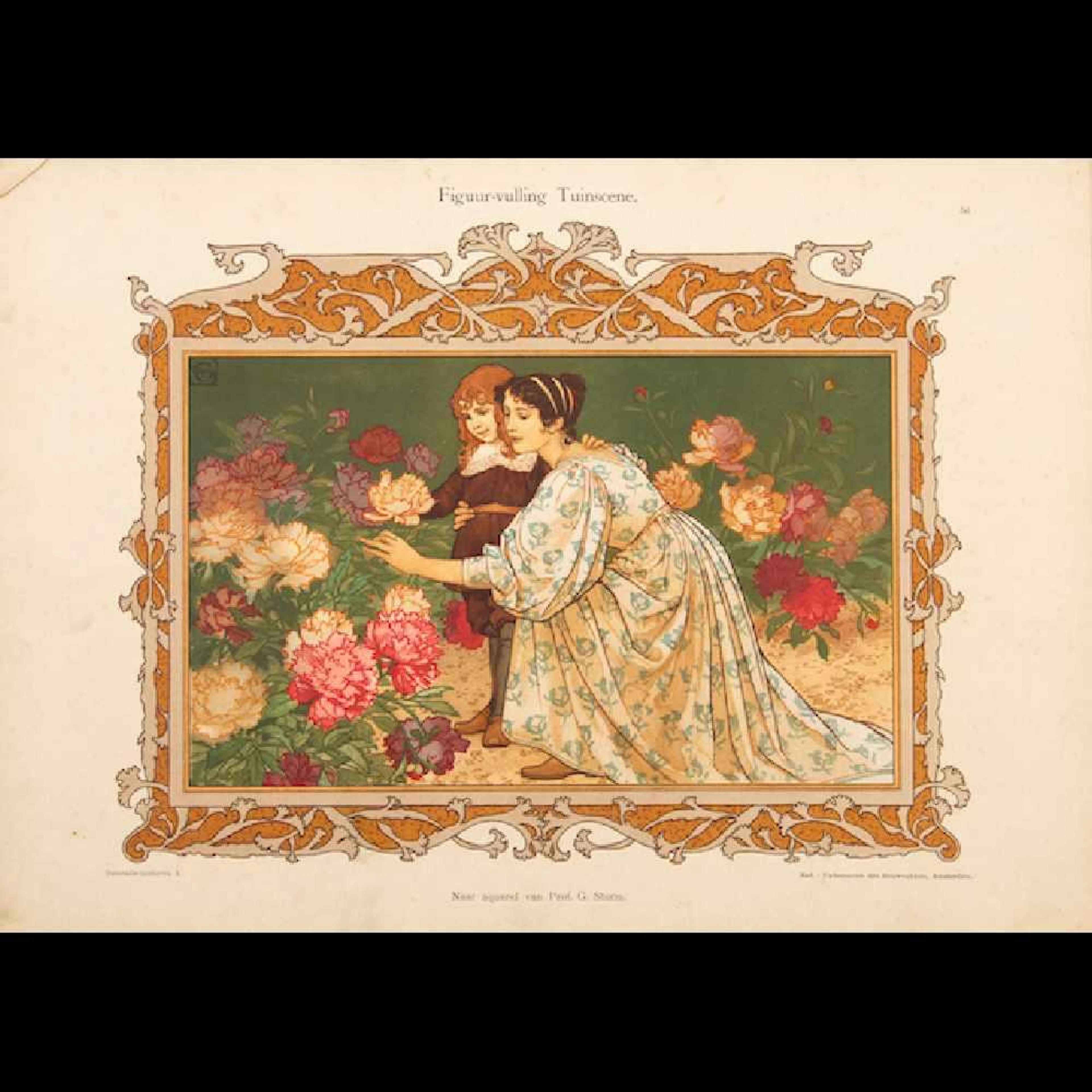 ART NOUVEAU. ? DECORATIVE MOTIEVEN.