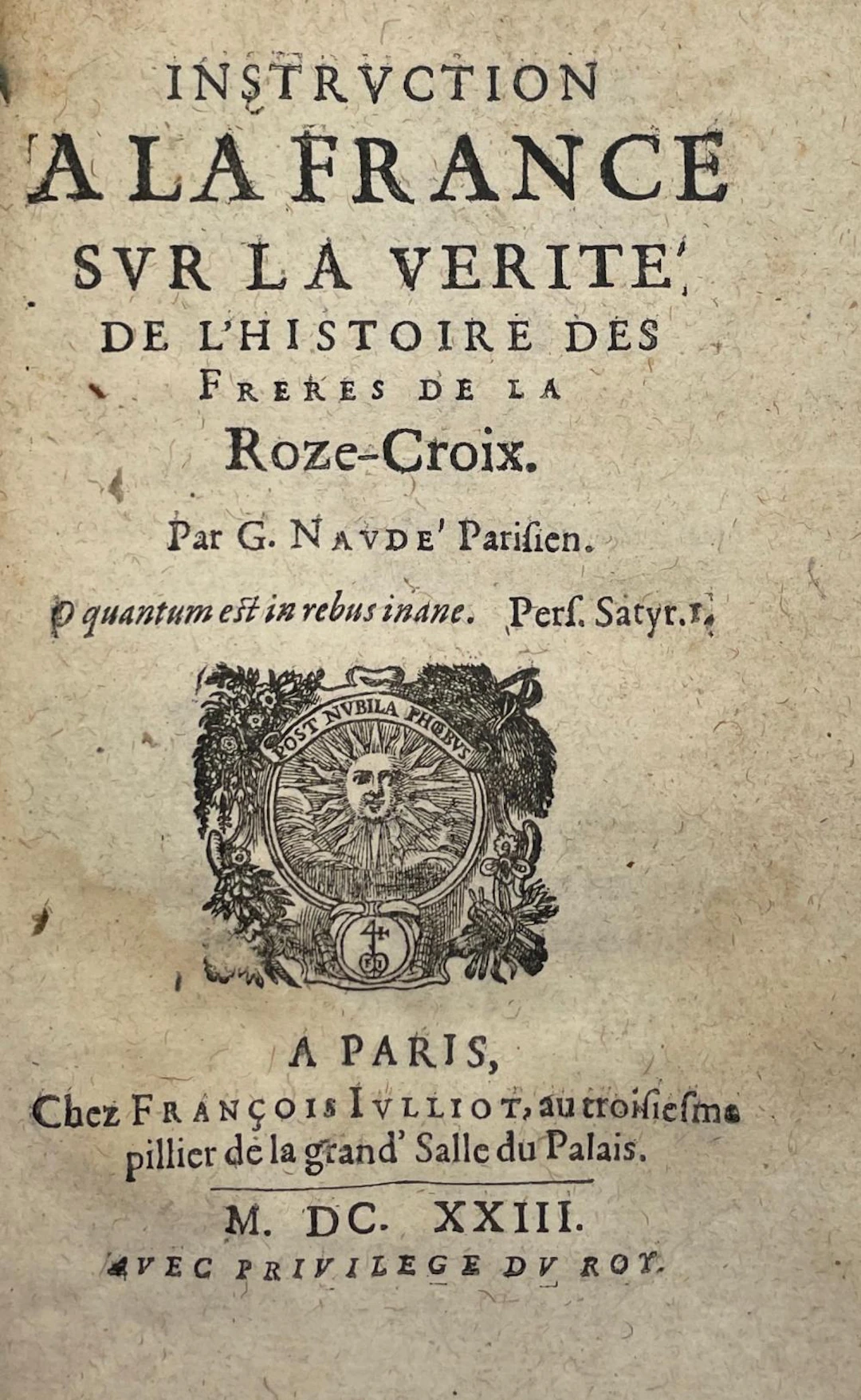 AUDÉ (Gabriel).
