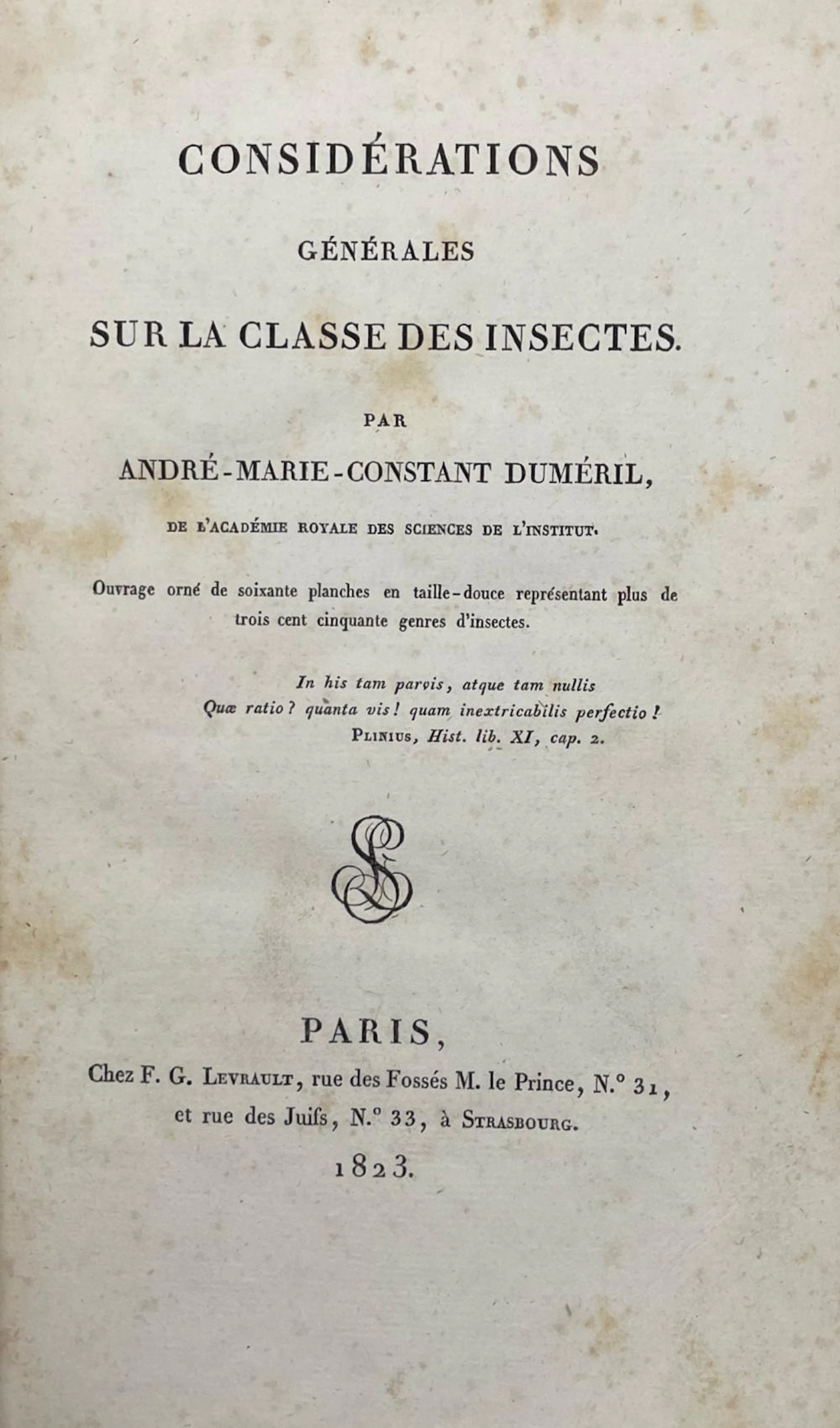 DUMÉRIL (André-Marie-Constant).
