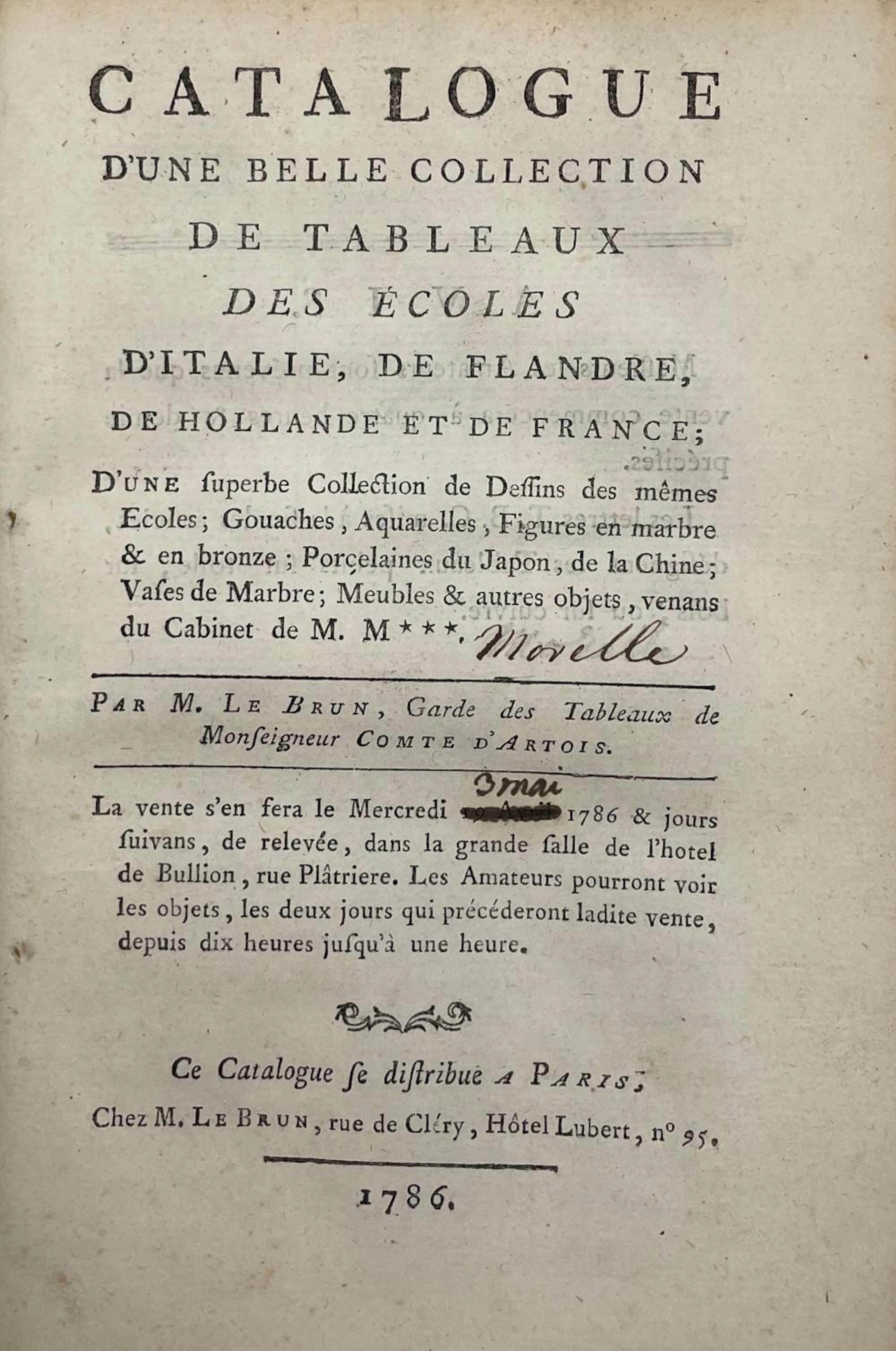 MORELLE.