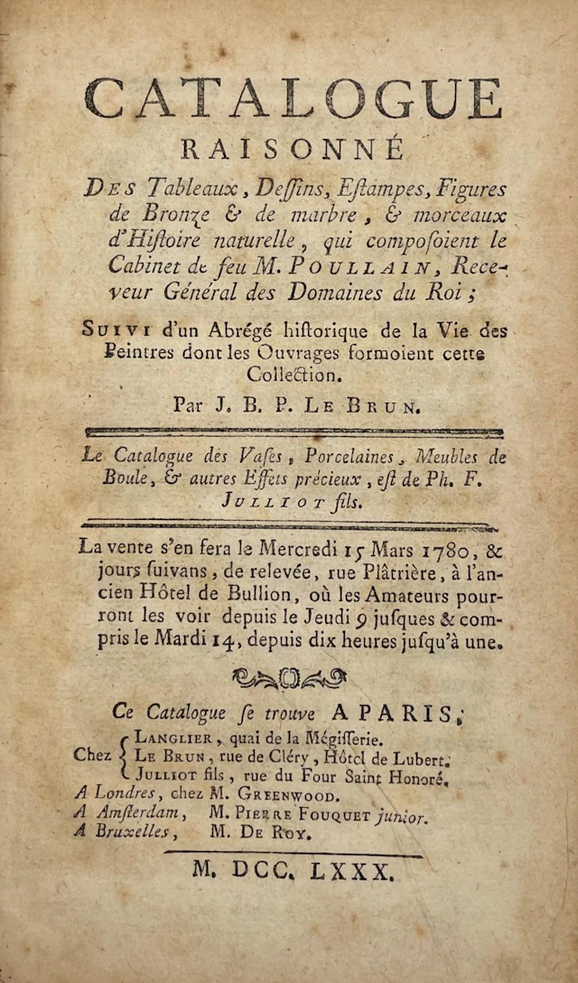 POULLAIN (Antoine).