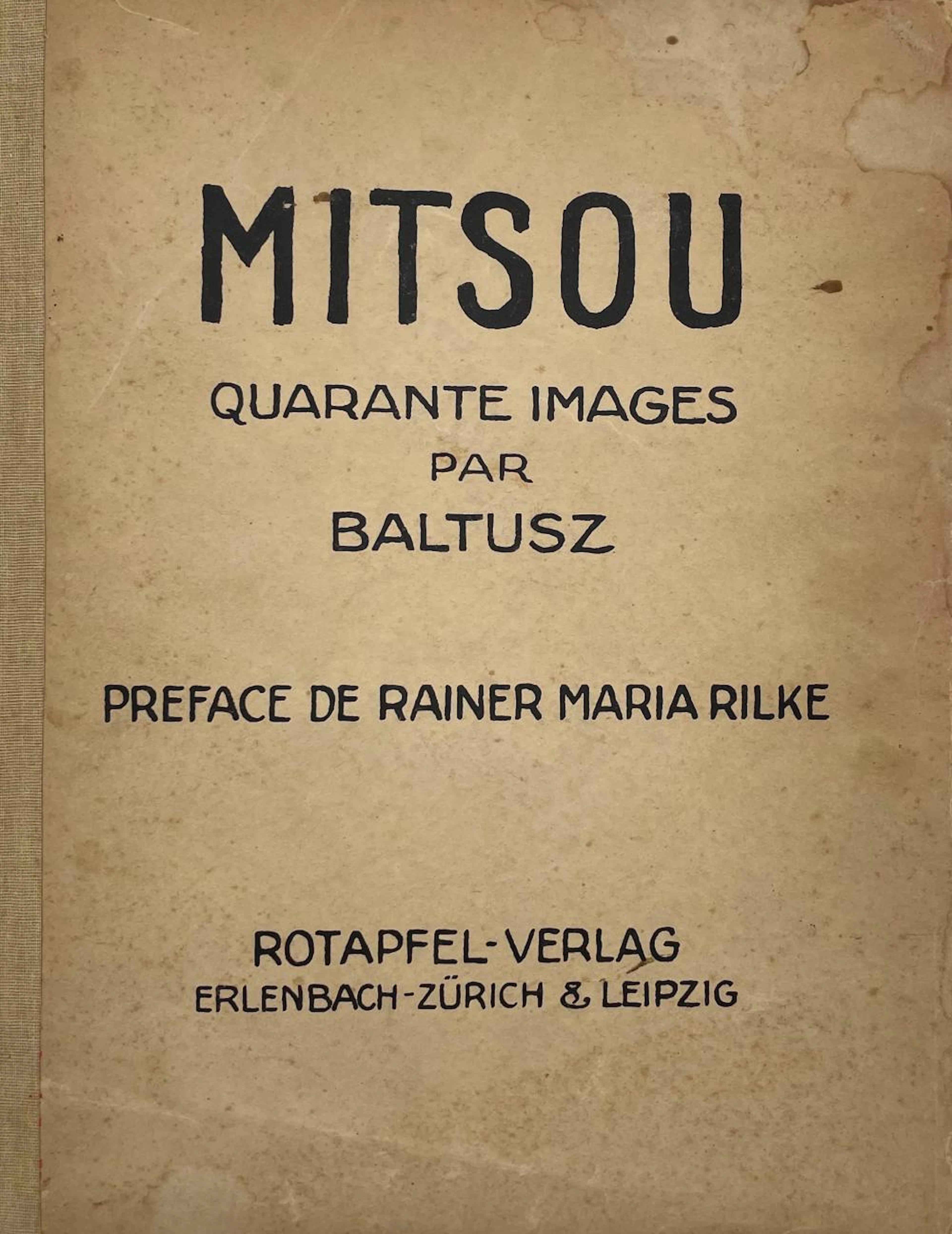 BALTHUS (Balthasar Klossowski dit).