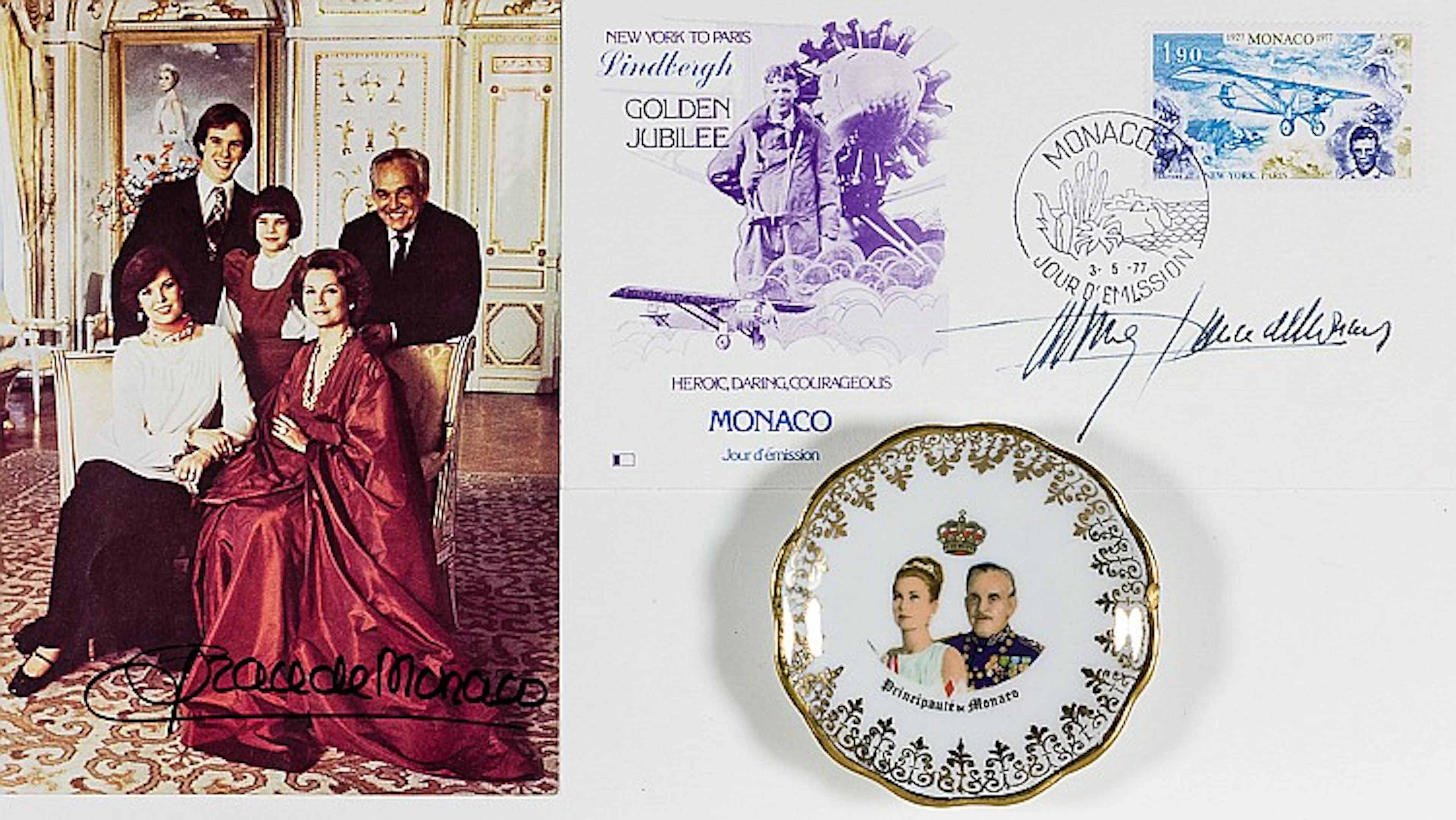 PRINCESS GRACE AND PRINCE RAINIER OF MONACO