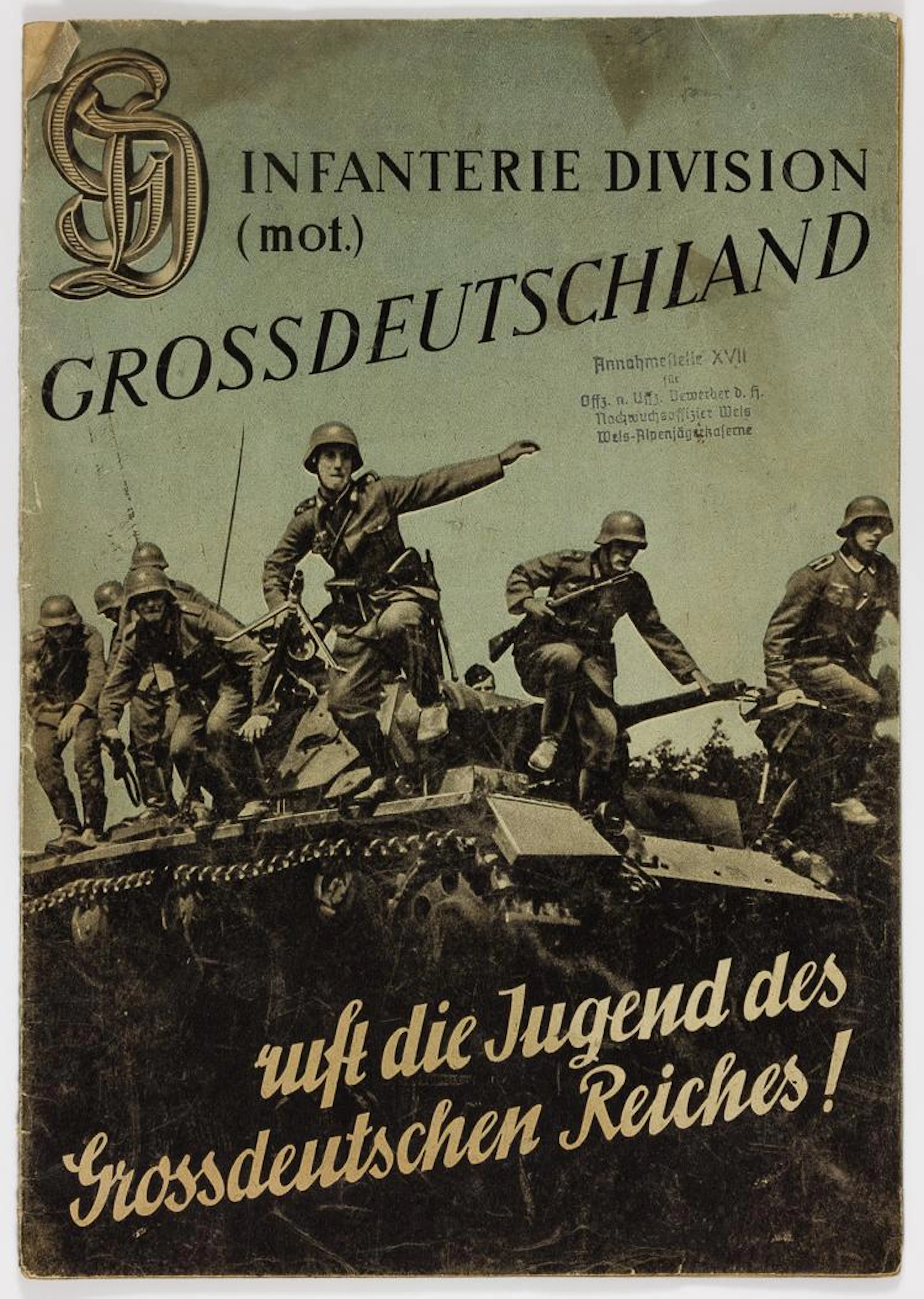 INFANTRY DIVISION "GROSSDEUTSCHLAND" MAGAZINE - Current Bid: $80.00