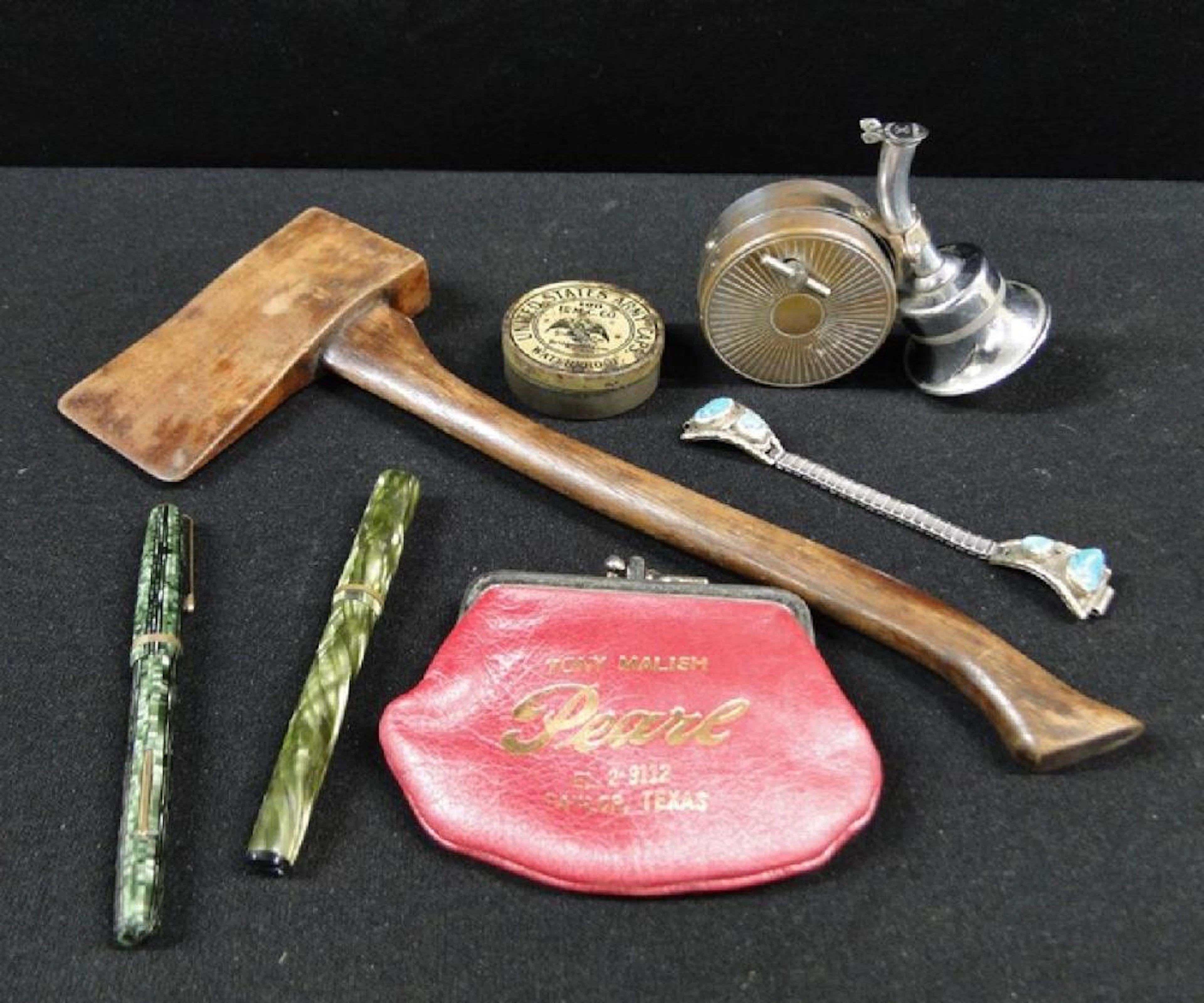 Lot of Assorted Vintage items 1950's musical whiskey pourer