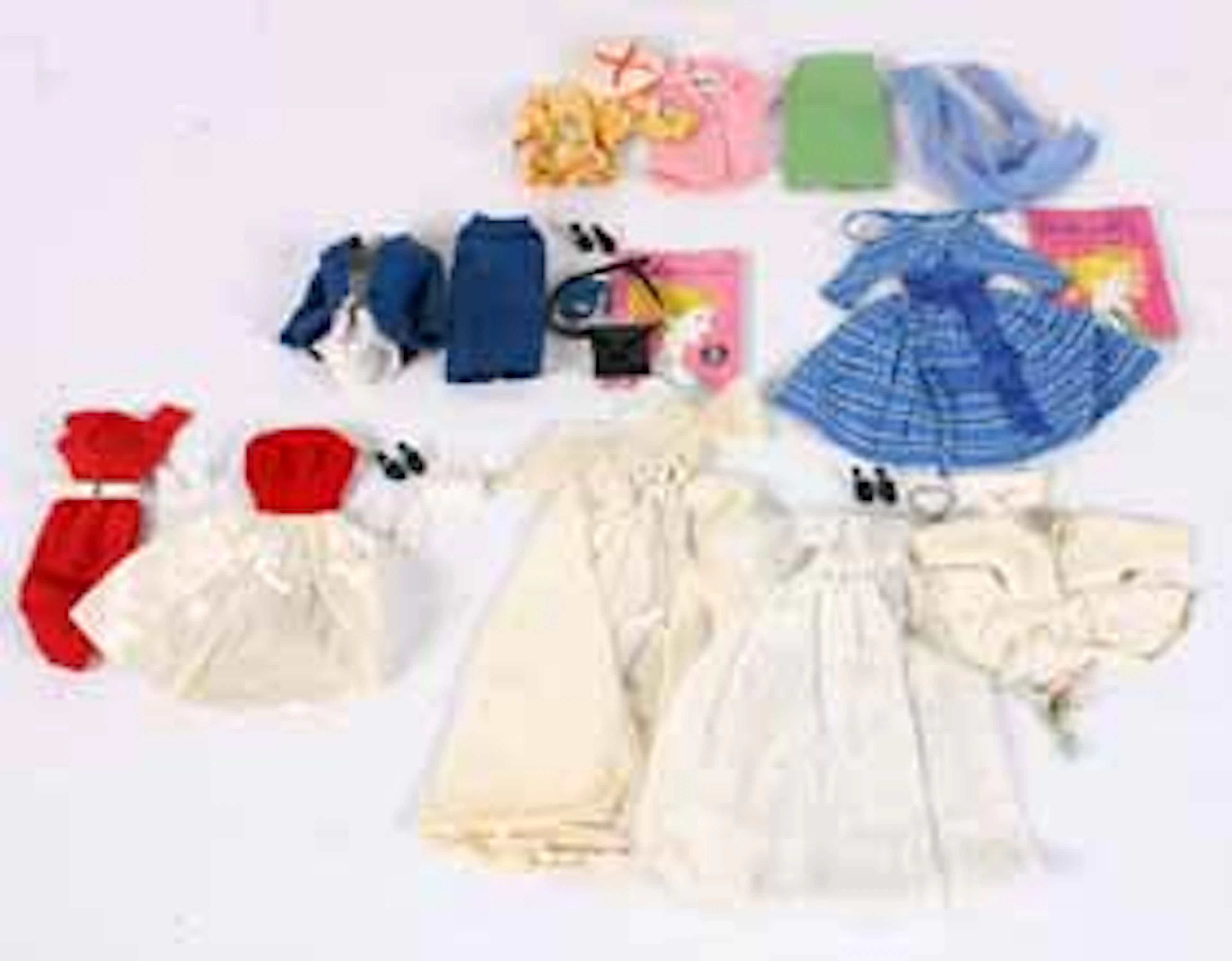 Vintage 1961 Ponytail Barbie Doll Clothes Outfits