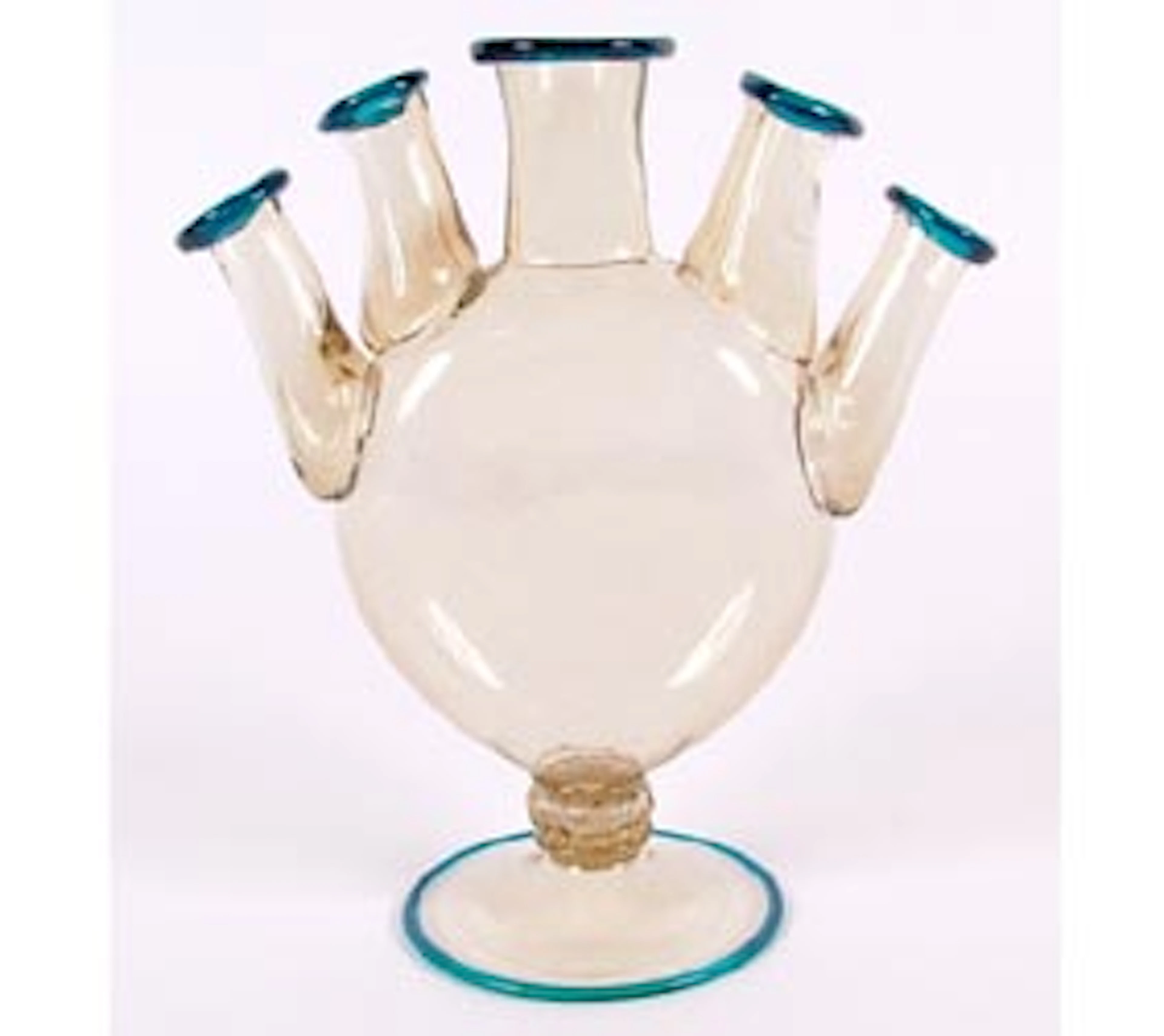 Rare Venini Martinuzzi Soffiati Finger Vase
