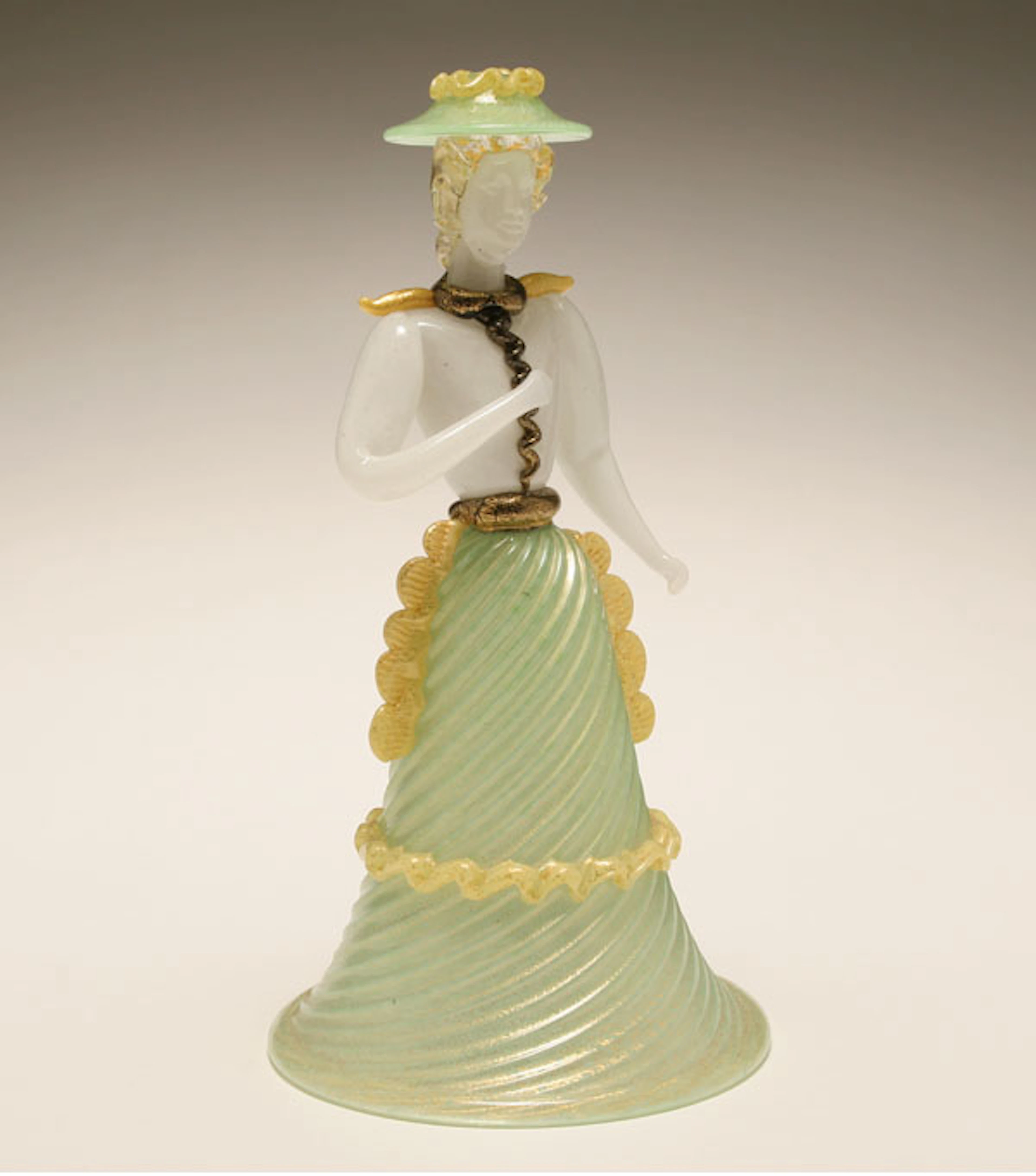 Barovier Murano art glass figure