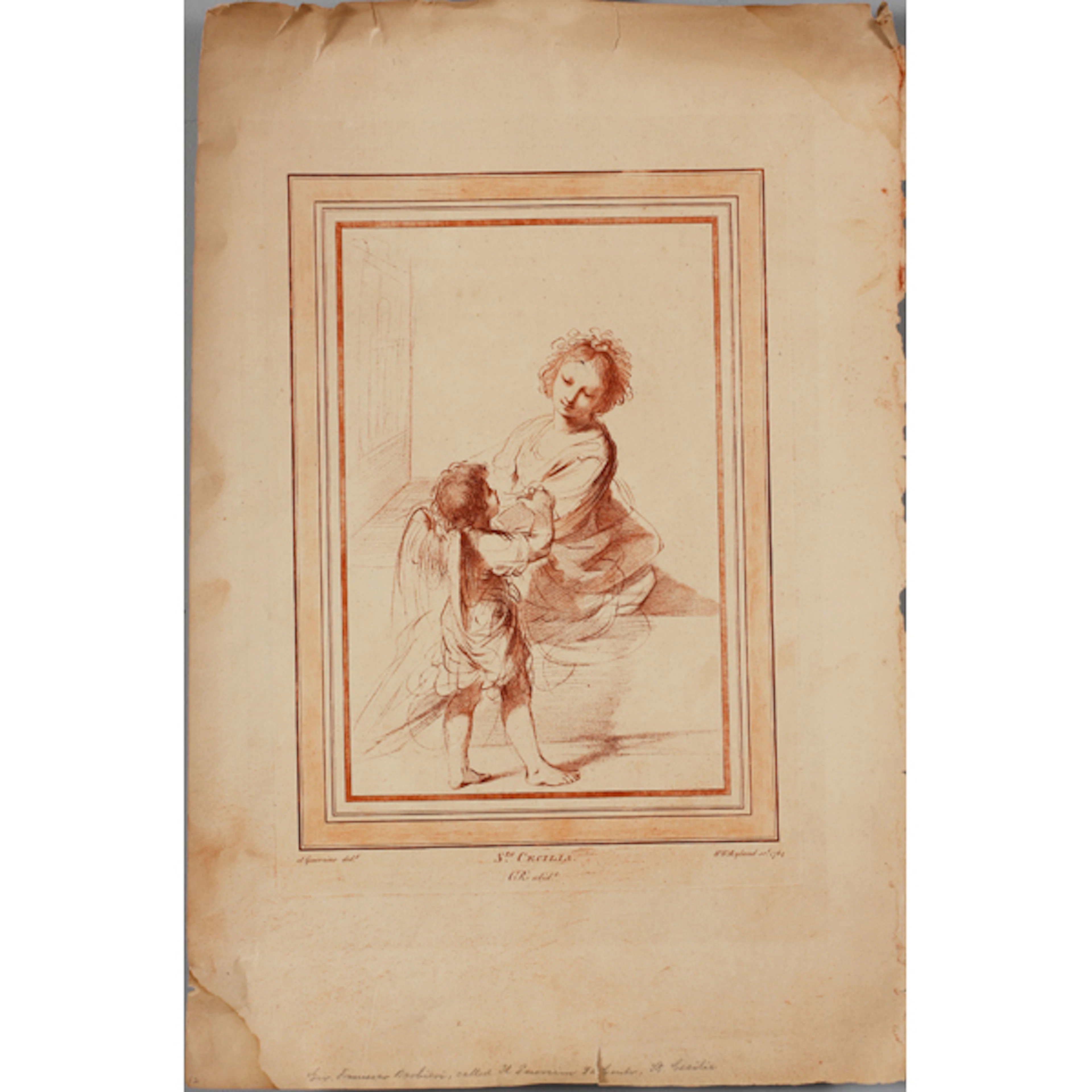 William Wynne (W.W.) Ryland (British, 1732-1783), after Il Guercino