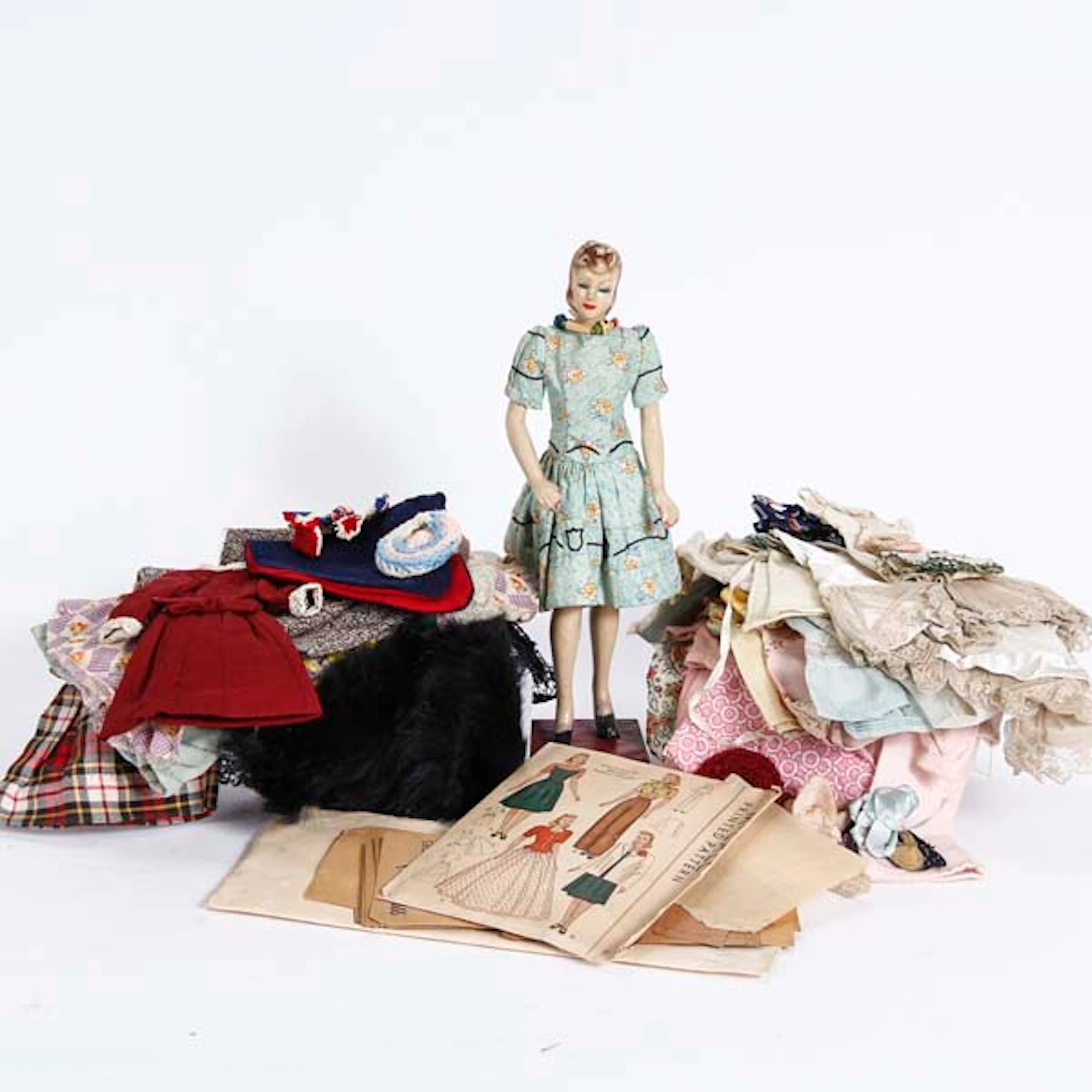 Vintage Simplicity? fashion mannequin composition doll, Peggy? with