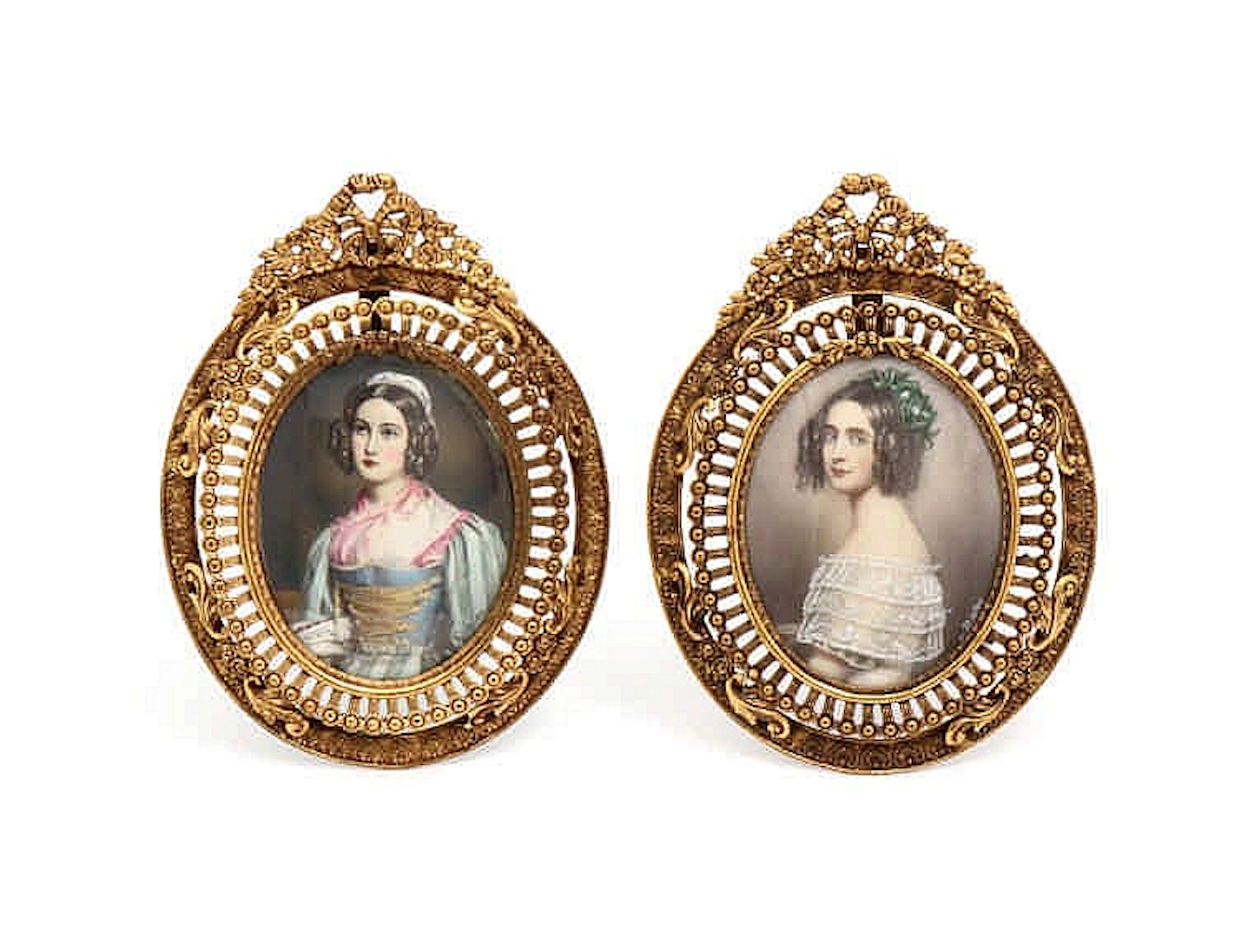 PRINCESS ALEXANDRA OF BAVARIA AND HELENE SEDLMAYR