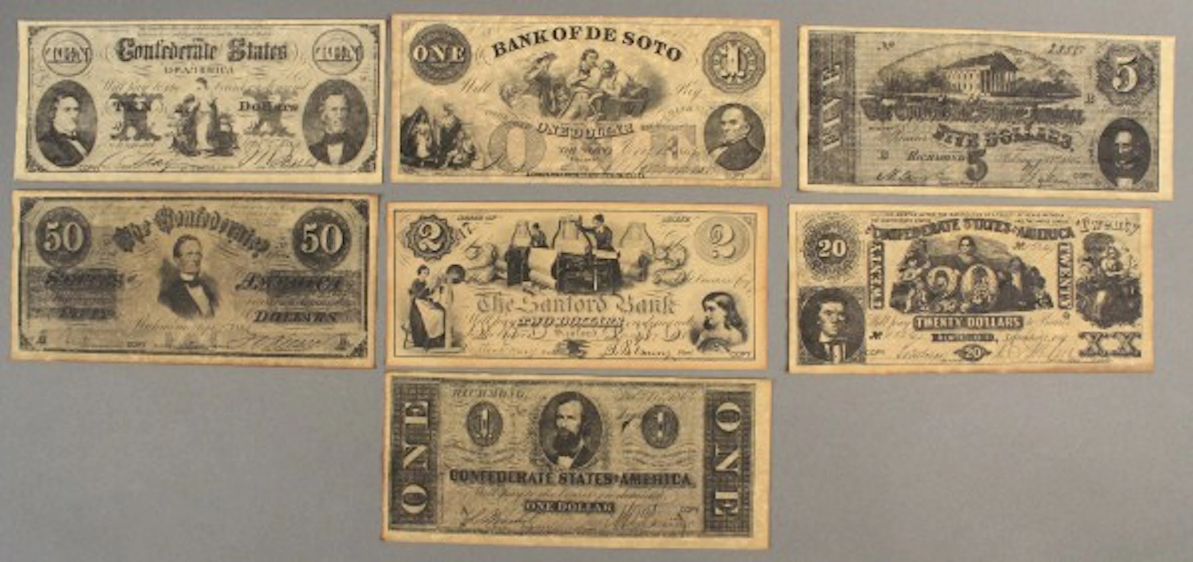 Antique American Currency Reproductions