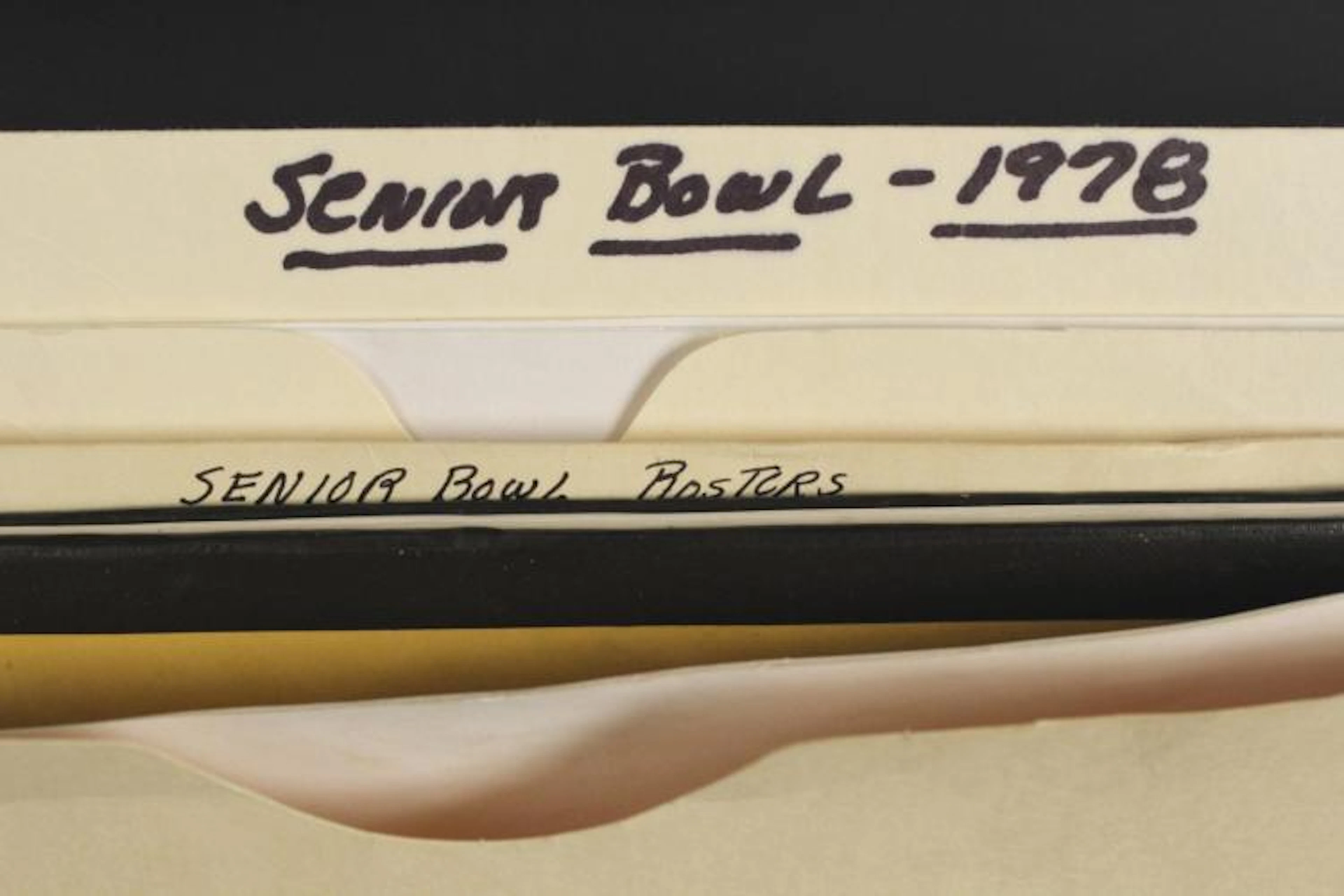 1978 & 1982 Senior Bowl Roster, Schedule & Plays
