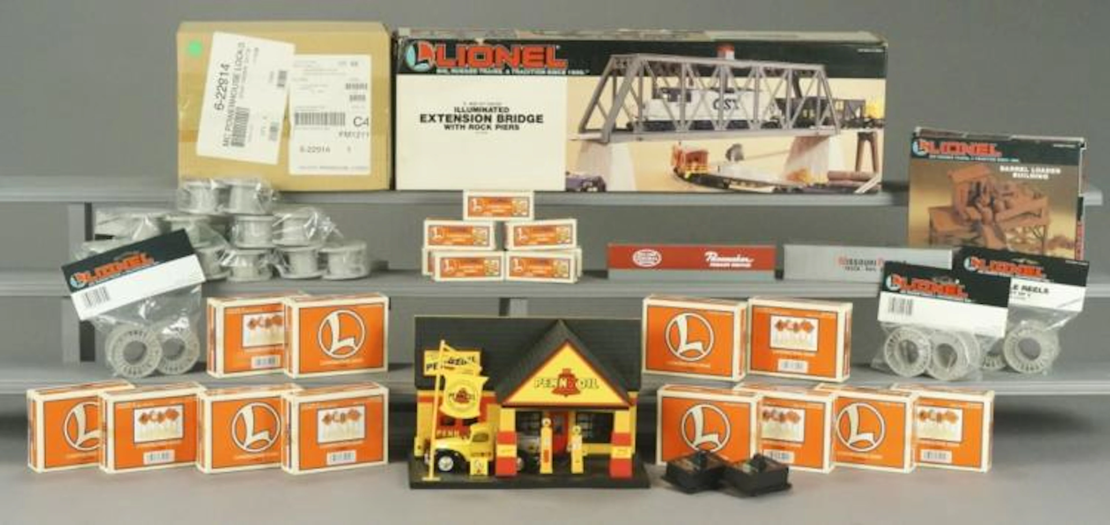 Lionel Accessories - Buildings - Bridge - Signs