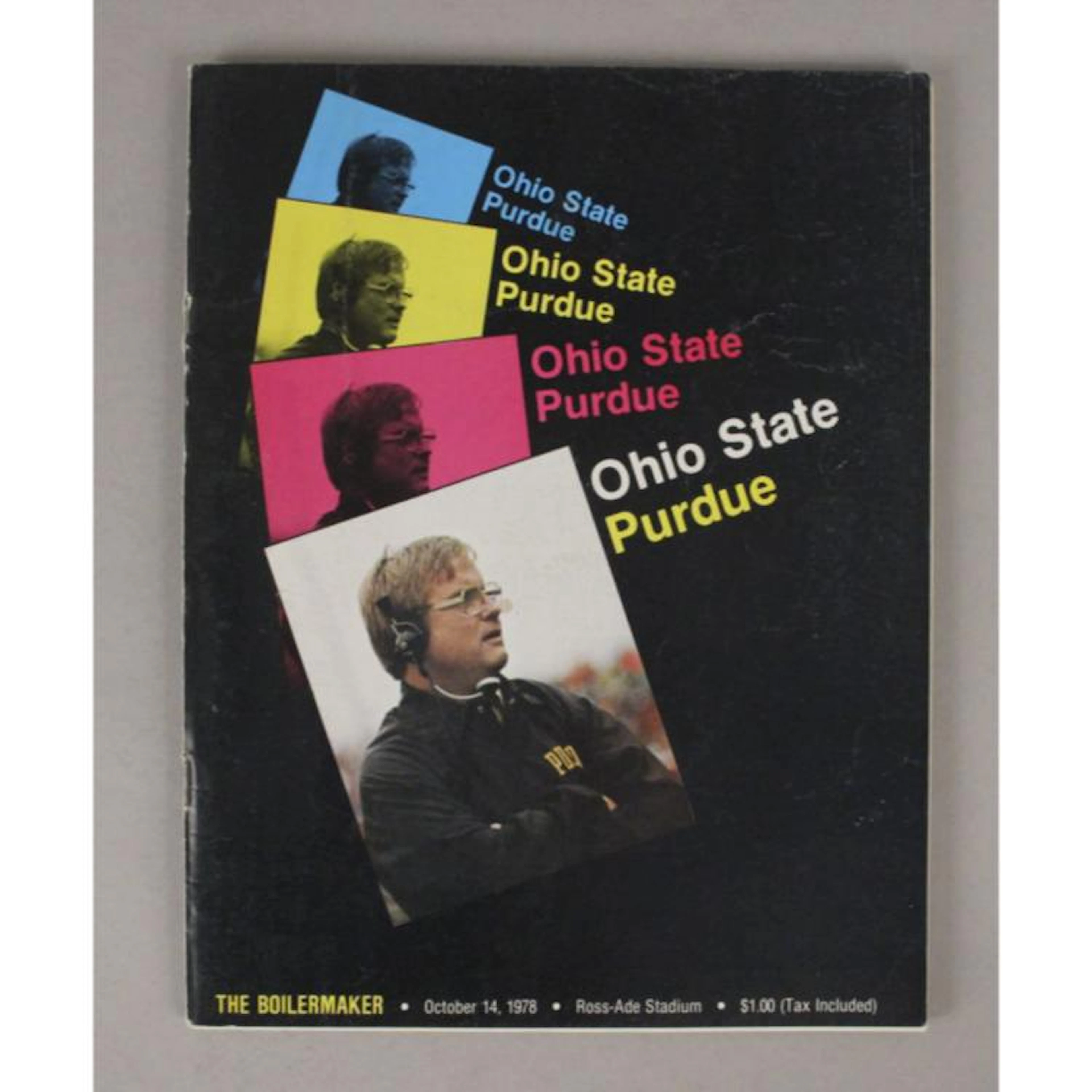 1978 Ohio State & Purdue Football Programs