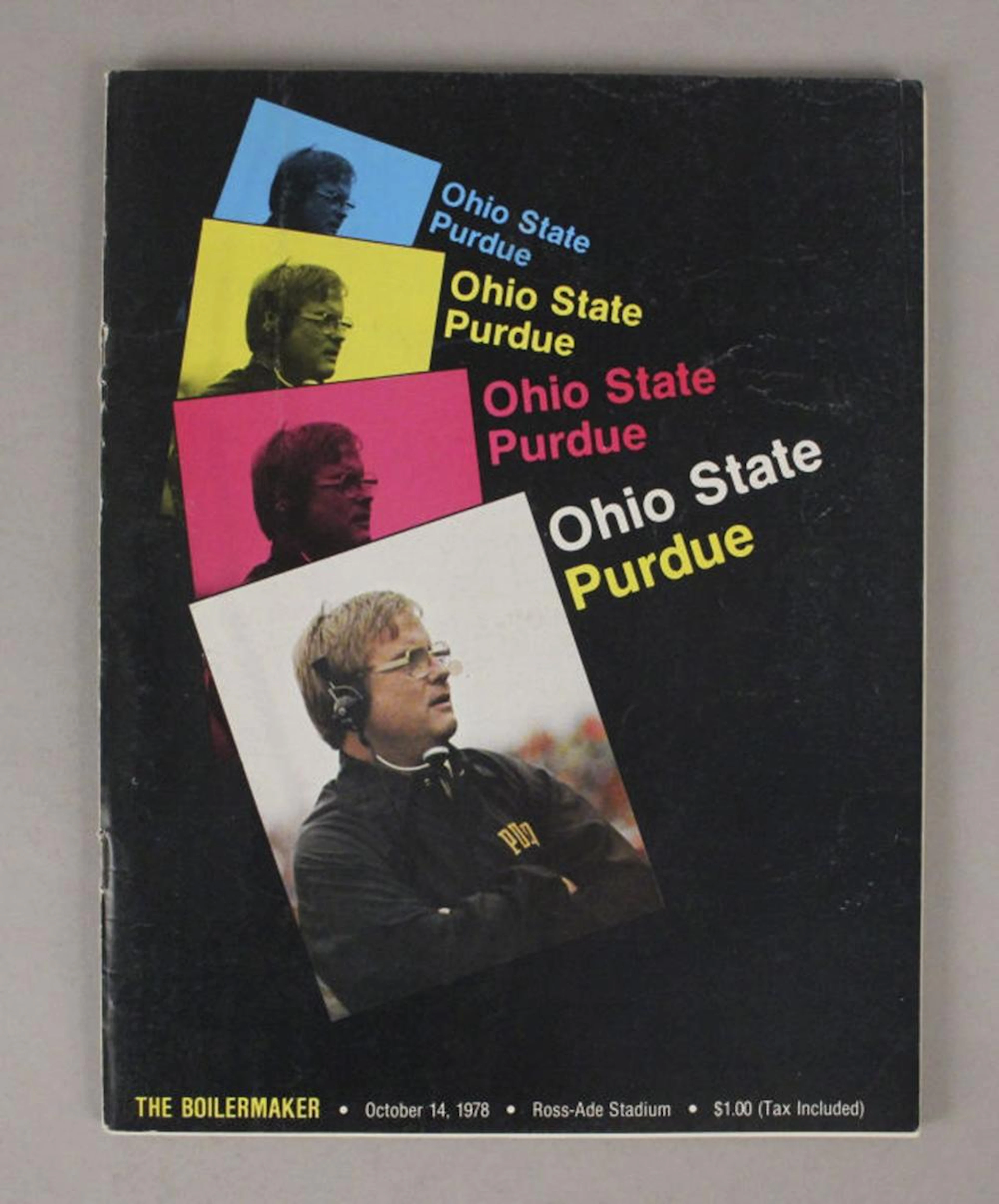 1978 Ohio State & Purdue Football Programs