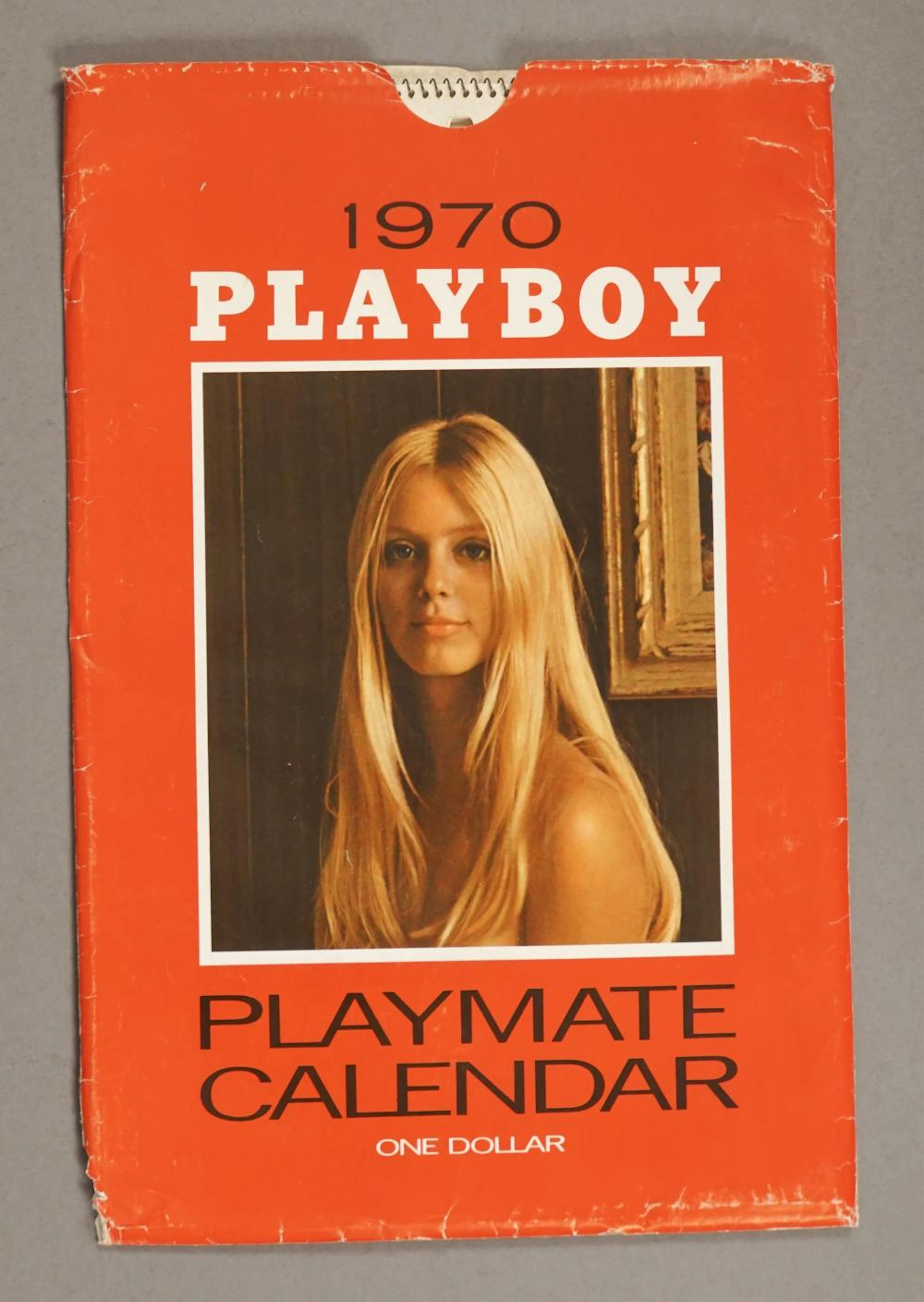 1970 Playboy Playmate Desk Calendar in Sleeve
