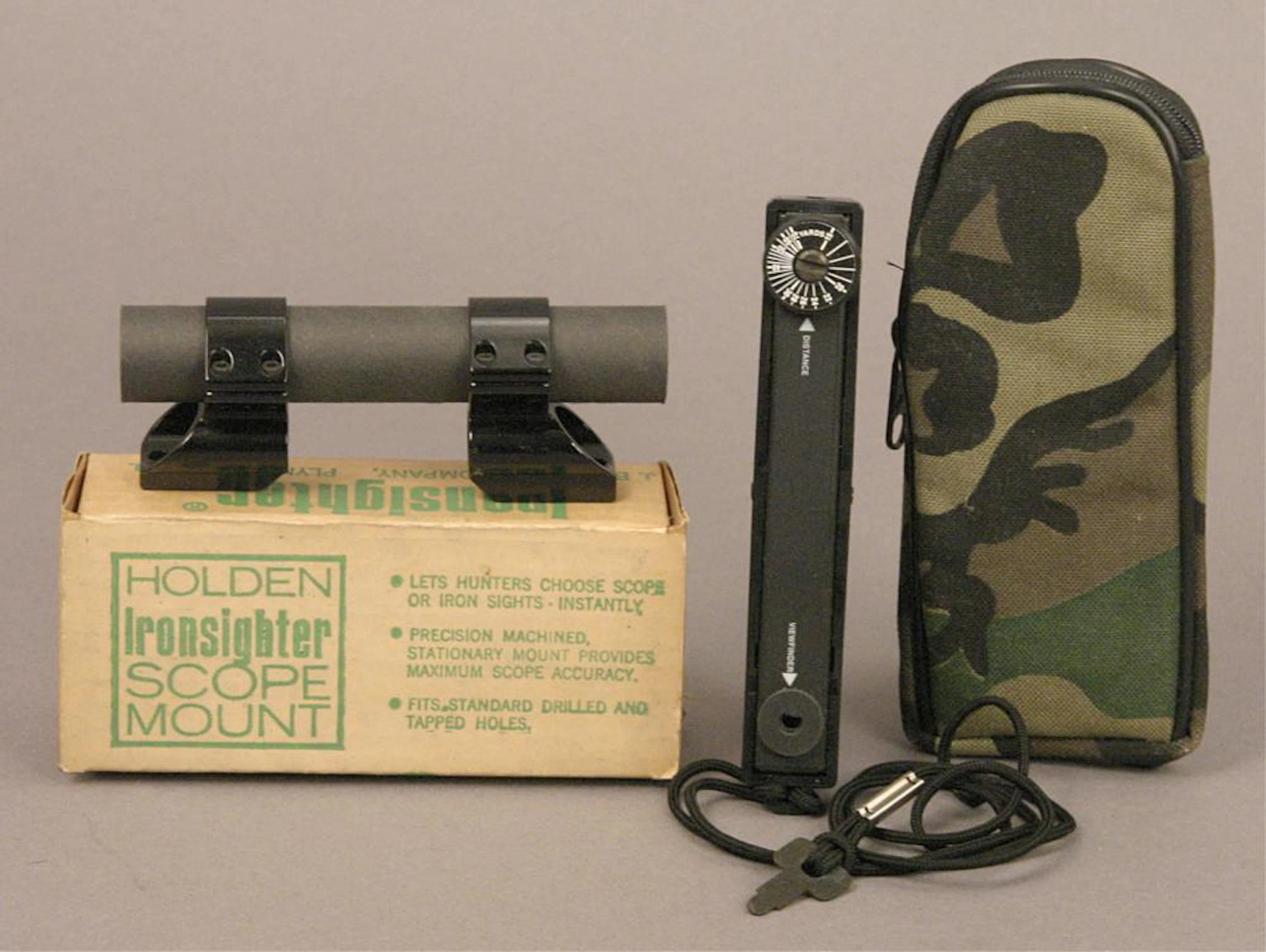 Holden Ironsighter Scope Mount with Case