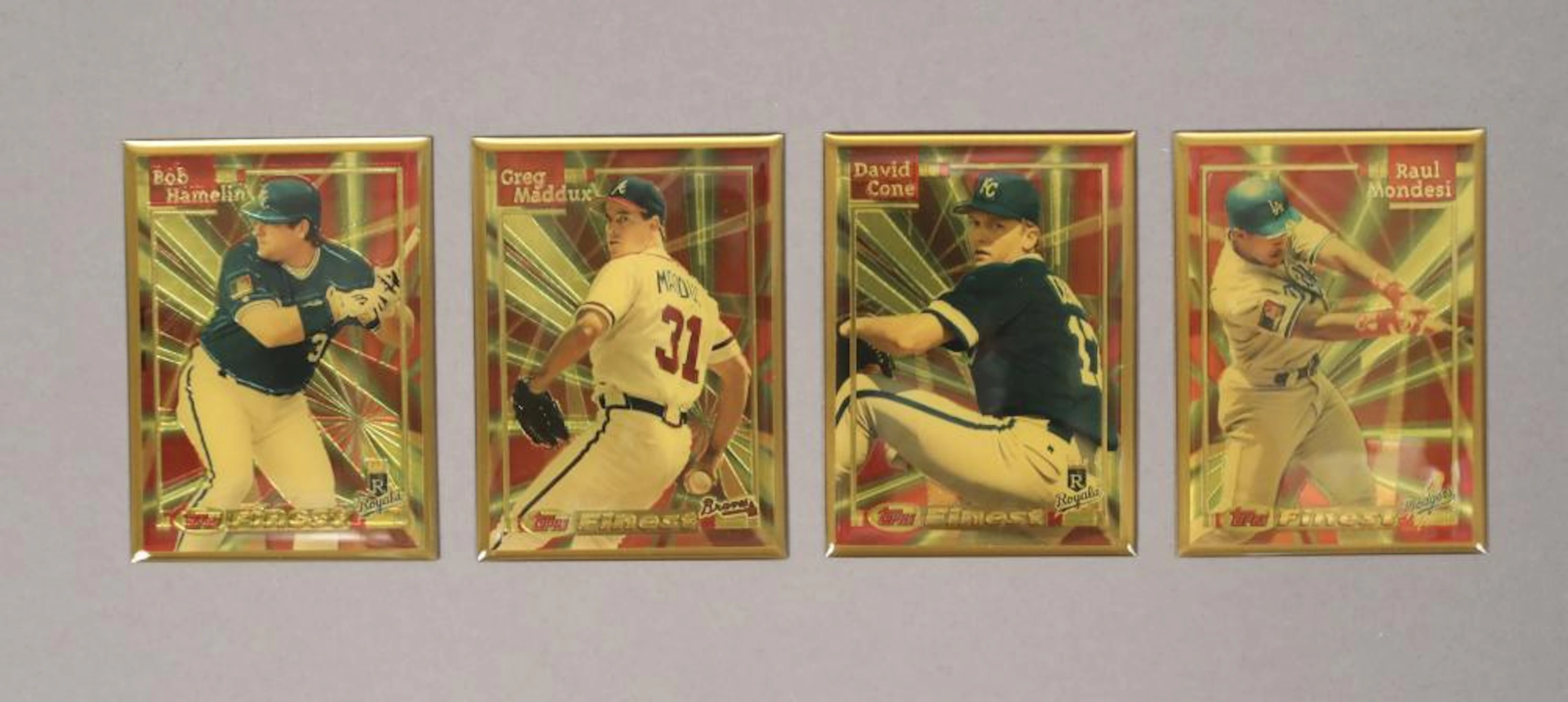 1995 Topps Finest Bronze Members Only Cards