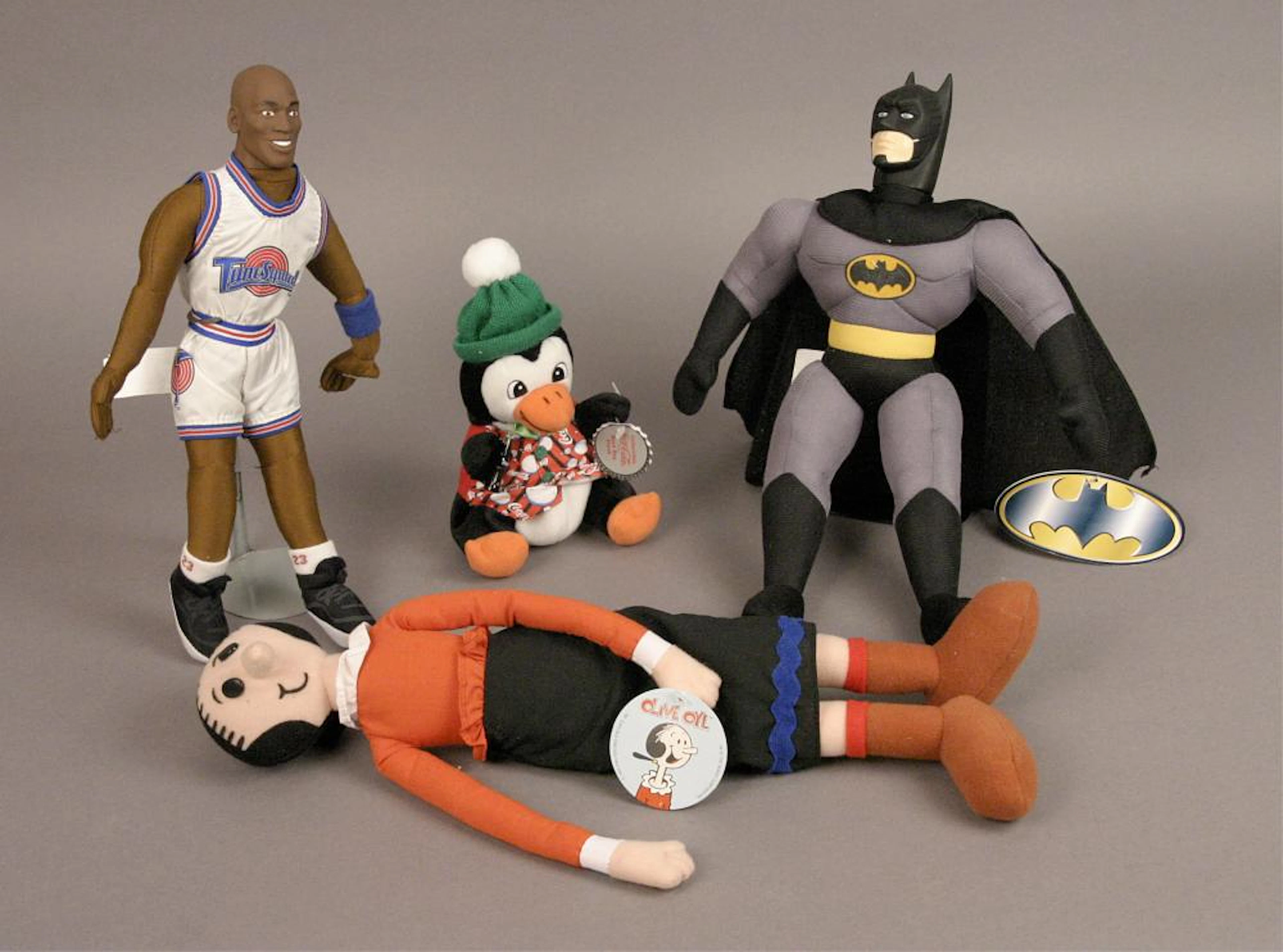 Assorted Stuffed Toys - Batman - Shaq