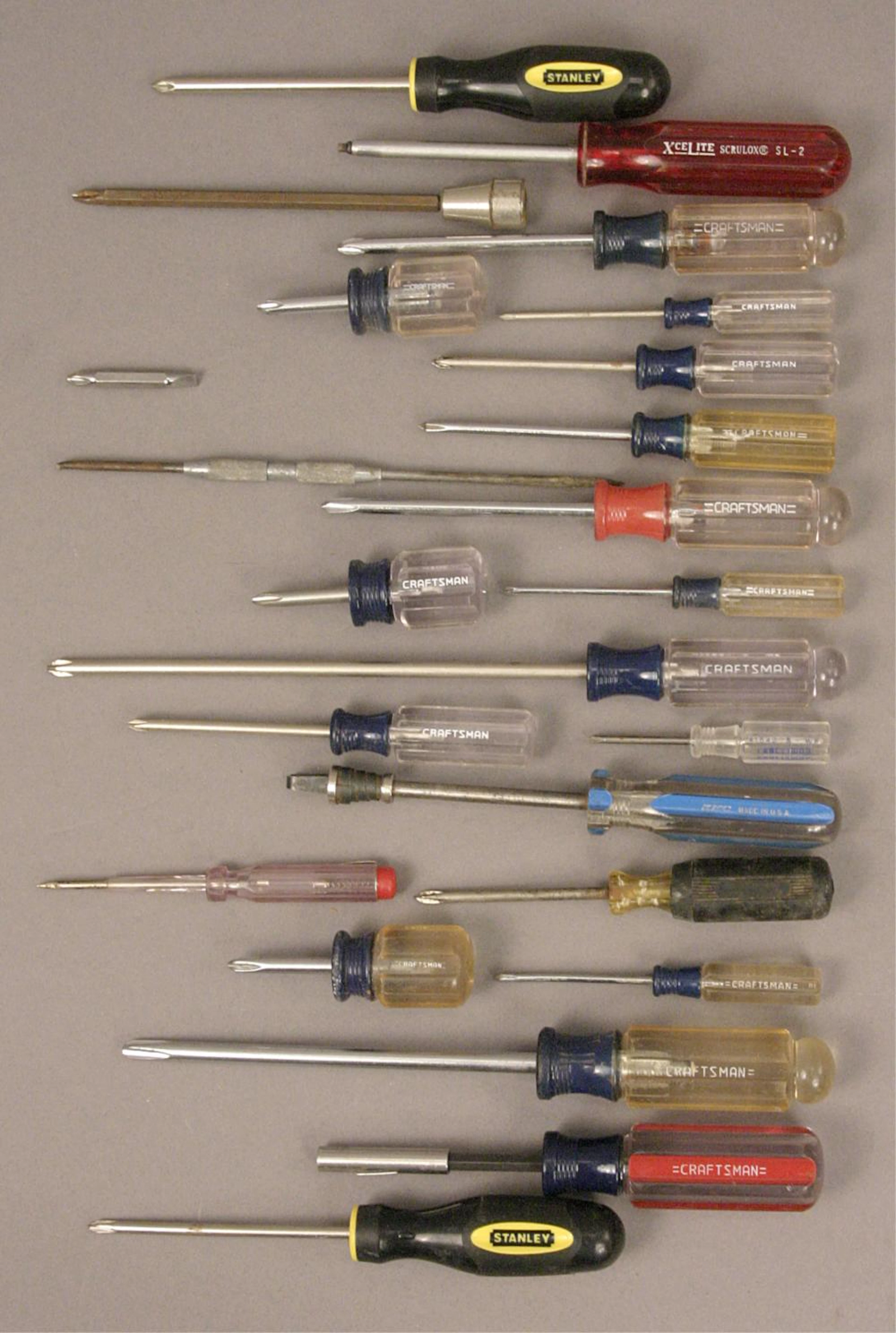 Huge Lot of Assorted Screwdrivers