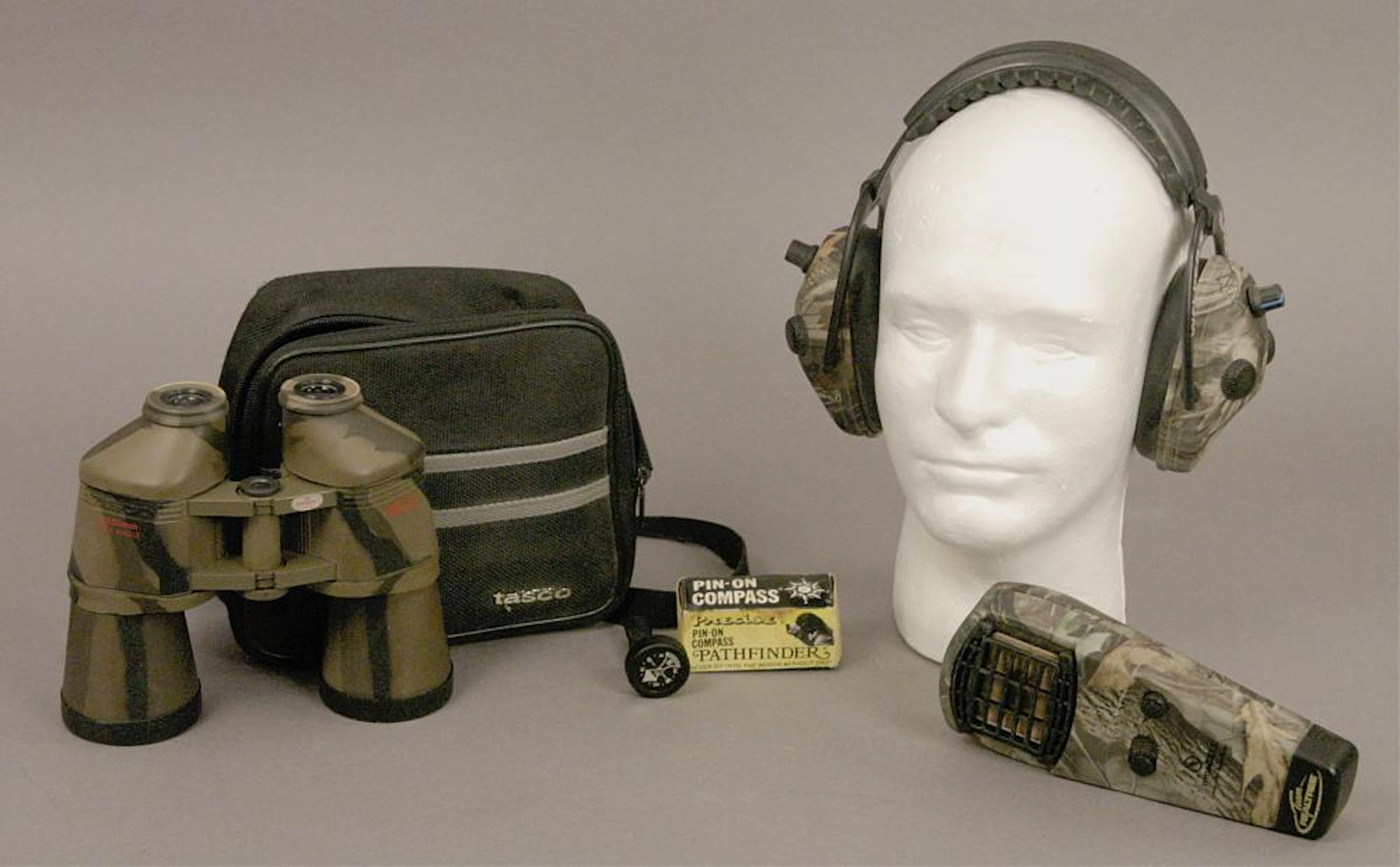 Assorted Hunting Items - Binoculars - Ear Muffs