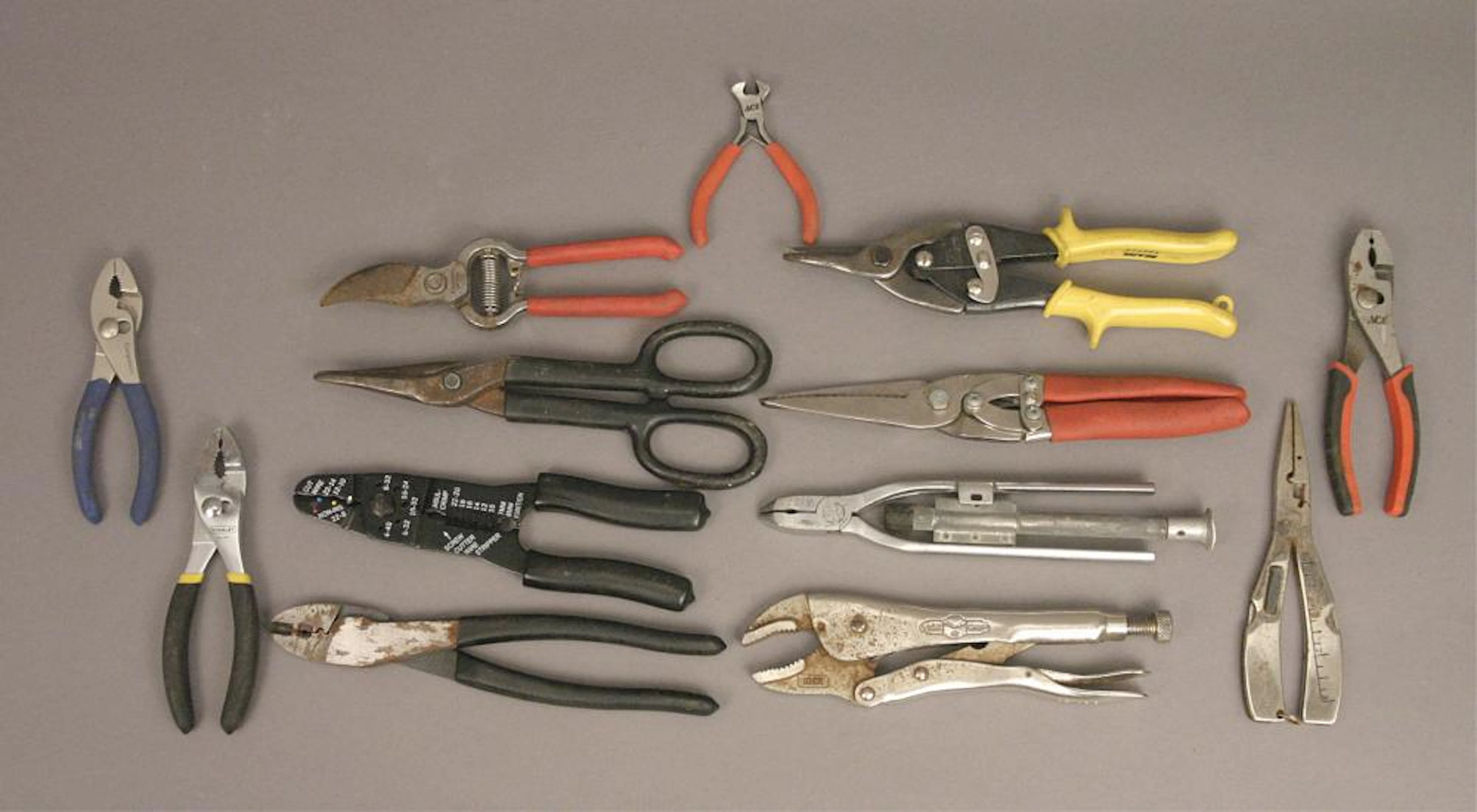 Assortment of Pliers - Vise Grips - Cutters & More