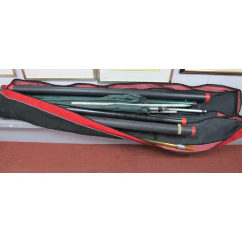 Maver Abyss Rod Holdall, two umbrellas, rod tubes and bank s... | Barnebys